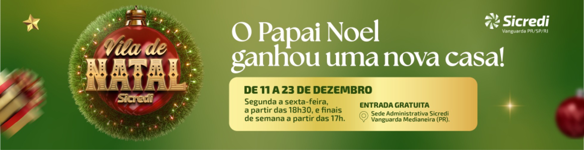 Sicredi dezembro 2025