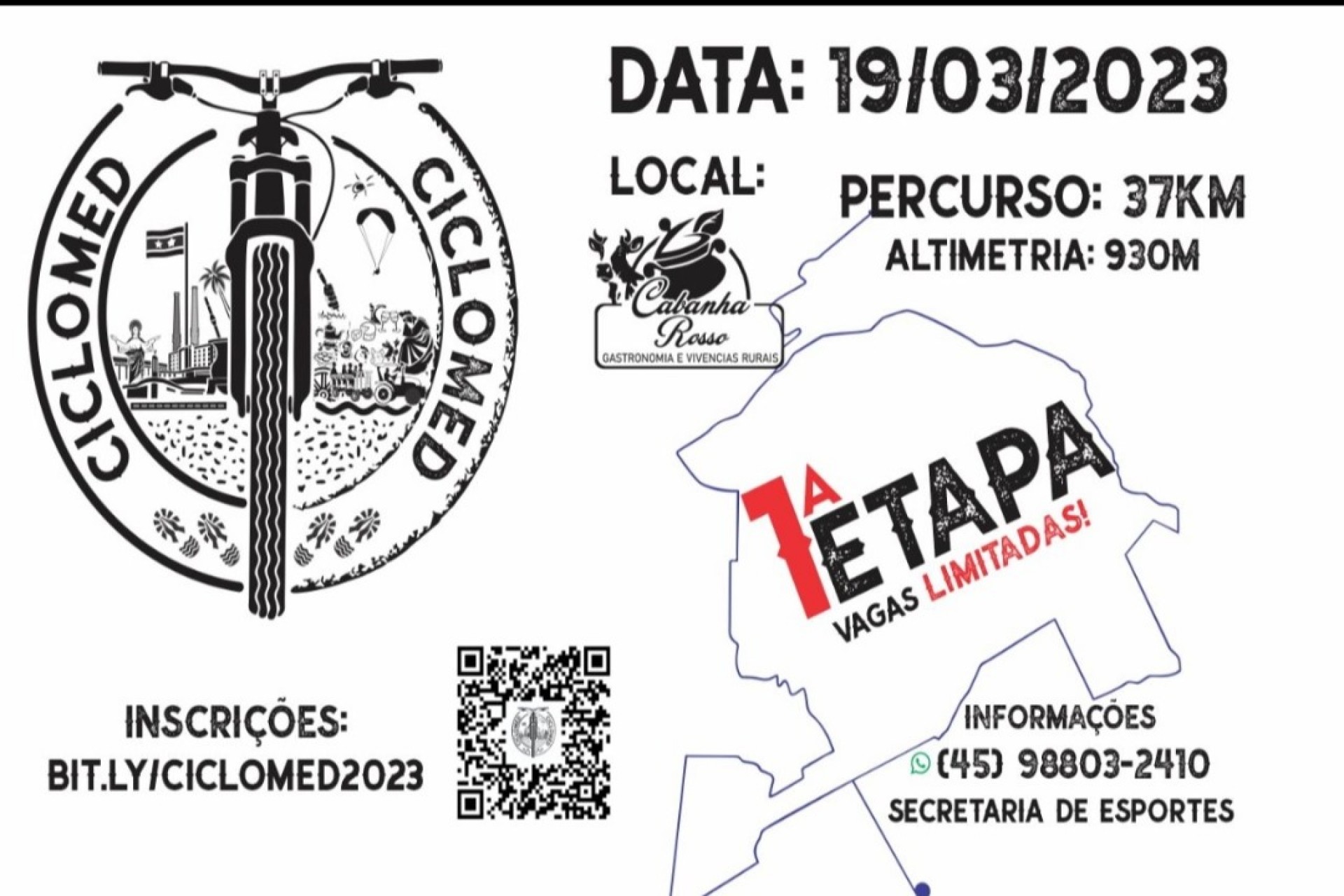 19 de Março acontece a 1ª Etapa do Ciclomed