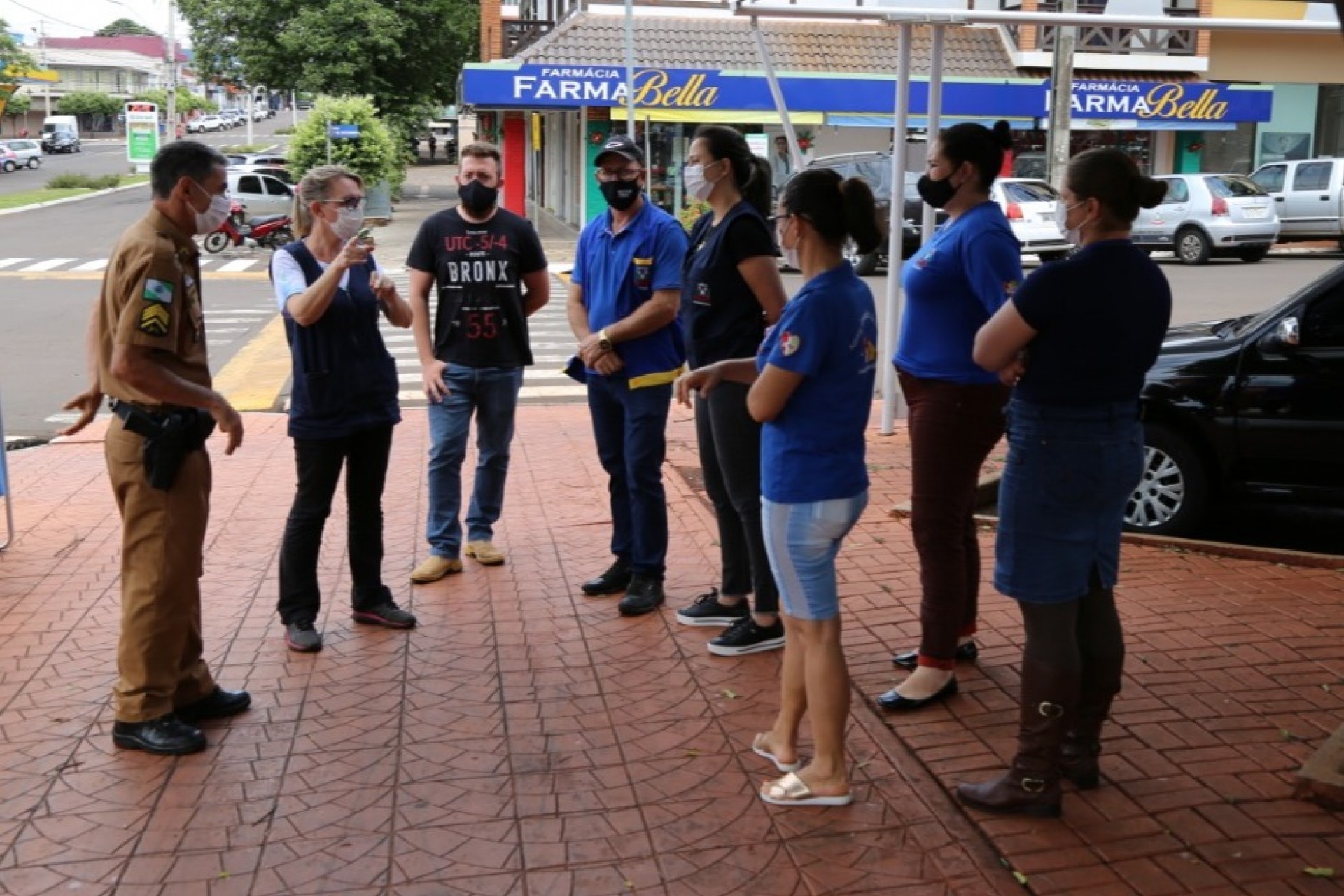 Ação conjunta em Missal visa a retomada das medidas de enfrentamento à Covid-19