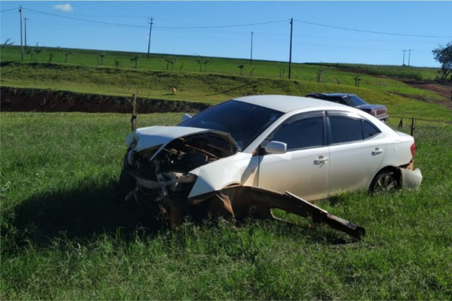 Acidente envolvendo veículos deixa feridos na PR 495 entre Santa Helena e Missal