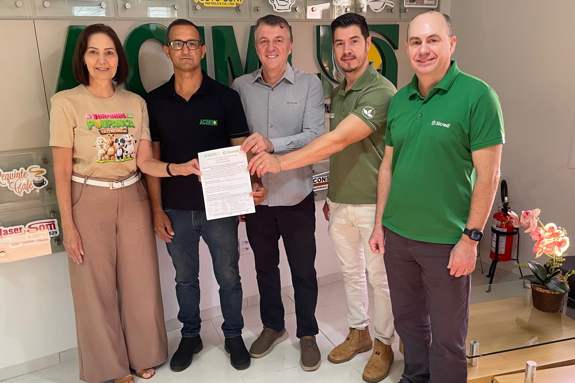 ACIMI e Sicredi Vanguarda oficializam parceria para 2026