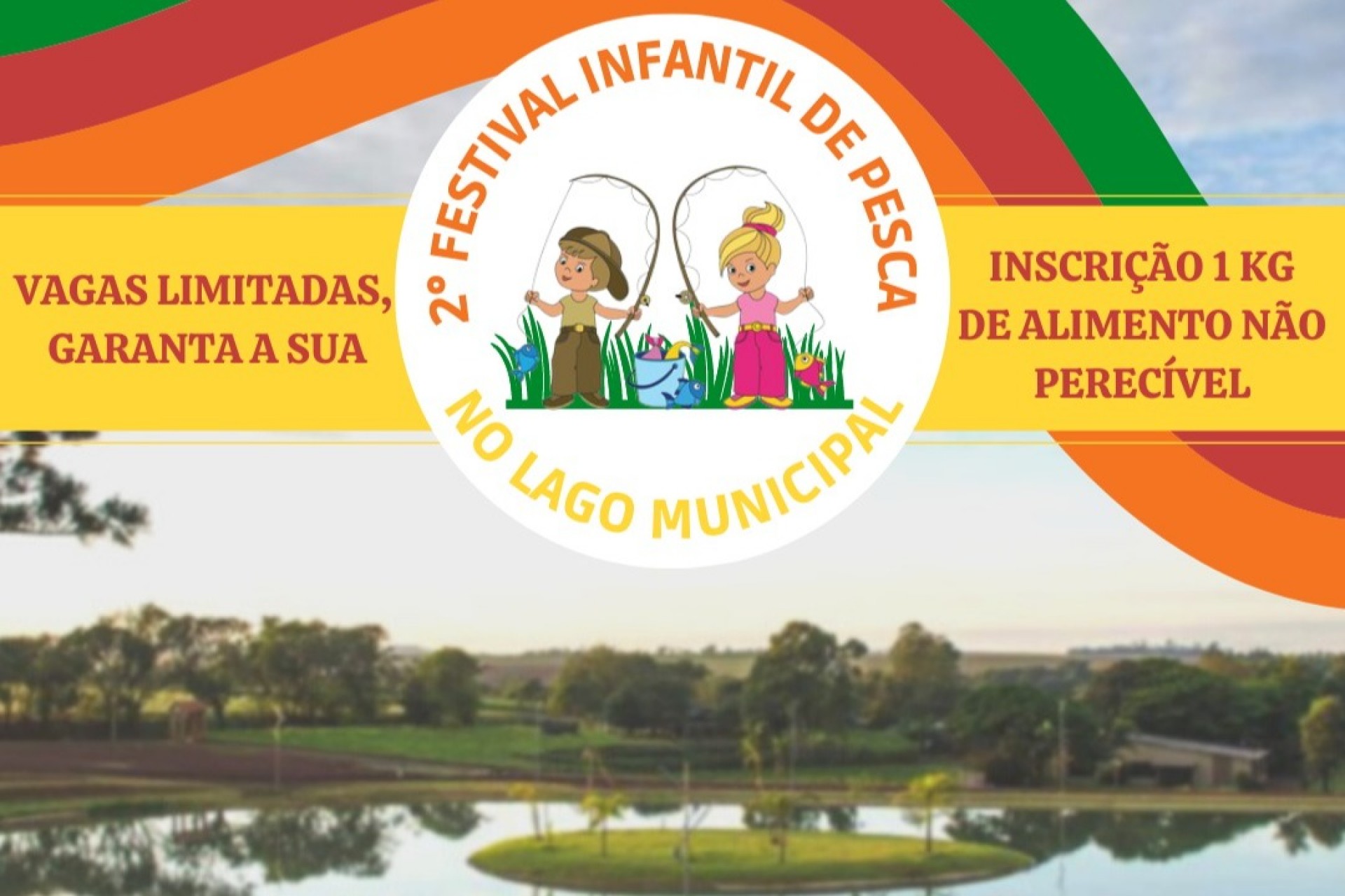 Administração Municipal de Missal organiza o 2º Festival Infantil de Pesca no Lago Municipal