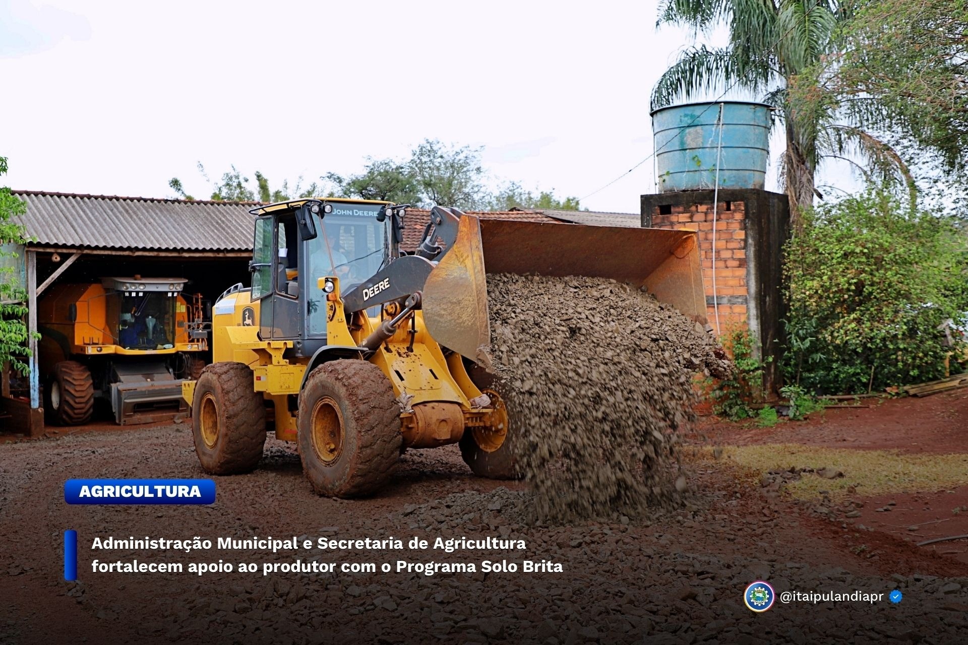 Administração Municipal e Secretaria de Agricultura fortalecem apoio ao produtor
