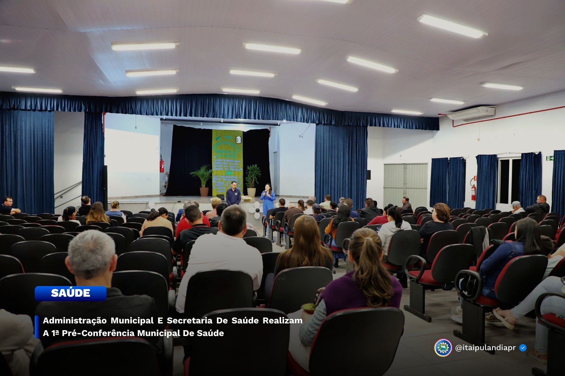 Administração Municipal E Secretaria De Saúde Realizam A 1ª Pré-Conferência Municipal De Saúde