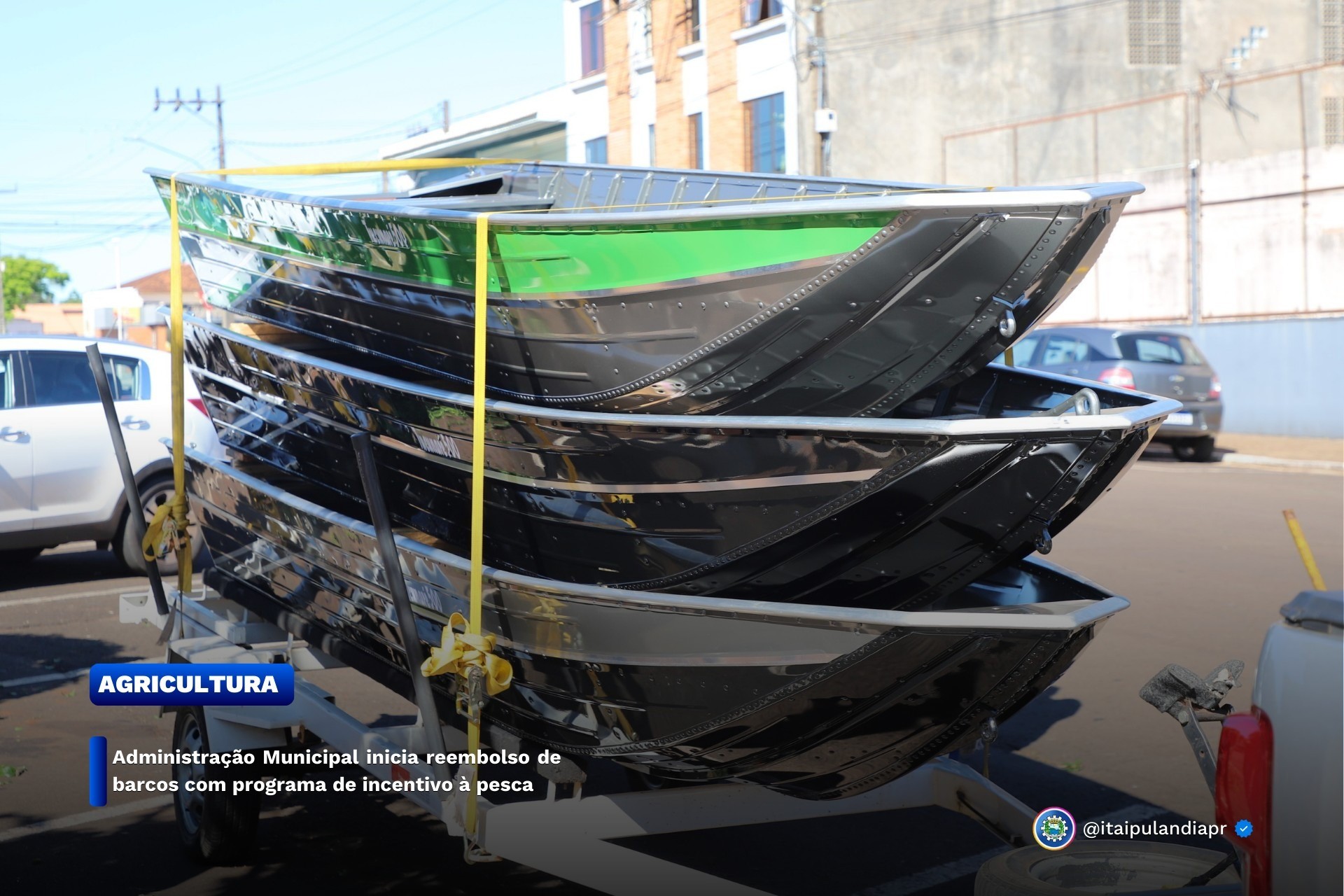 Administração Municipal inicia reembolso de barcos com programa de incentivo à pesca