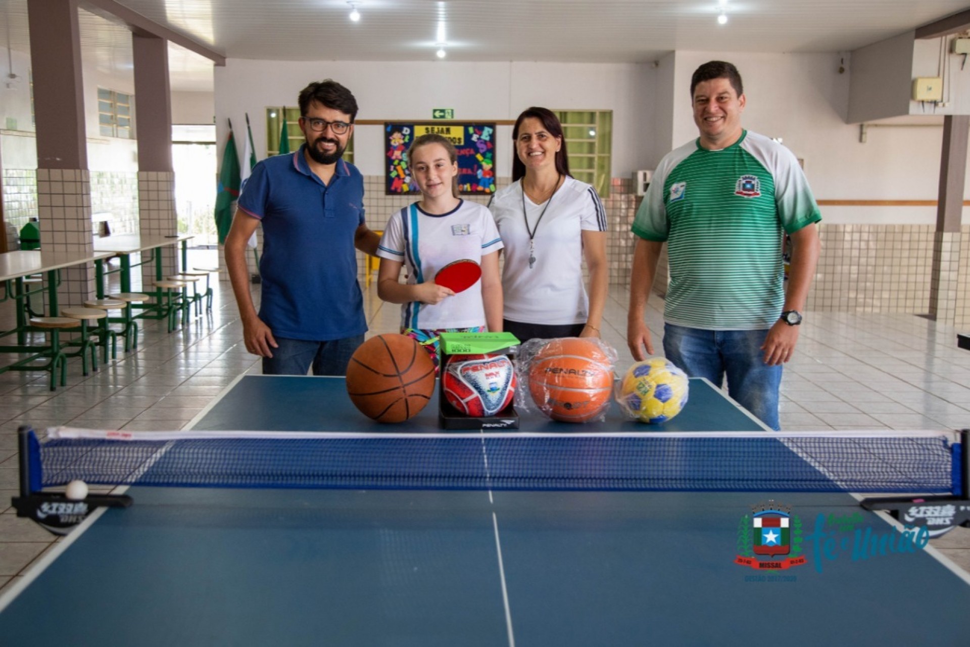 Aluna da Escola Aurélio Pilotto de Missal se destaca em competições de Tênis de mesa no Paraná