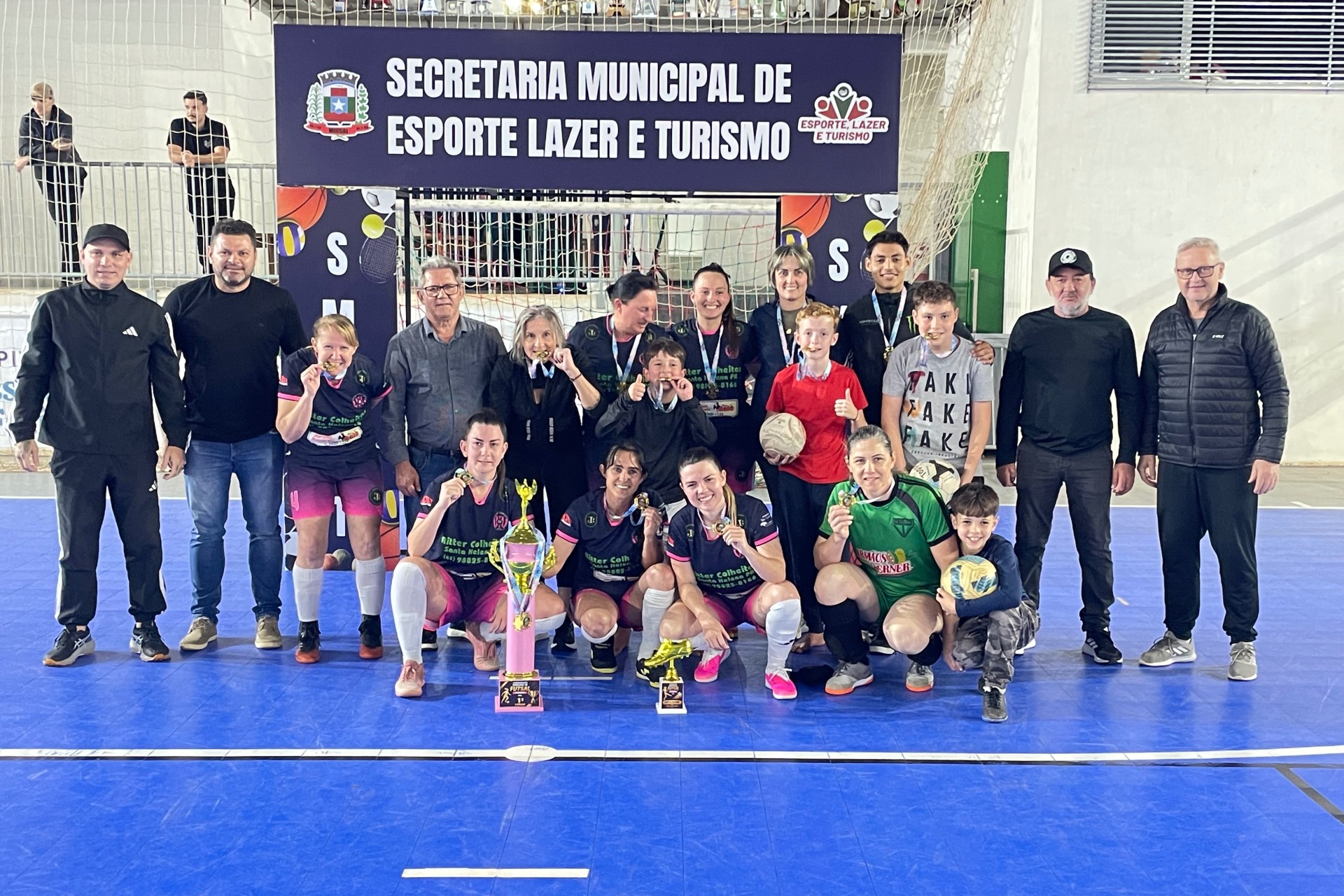 Amigas Veteranas conquistam o título do Futsal Feminino em Missal