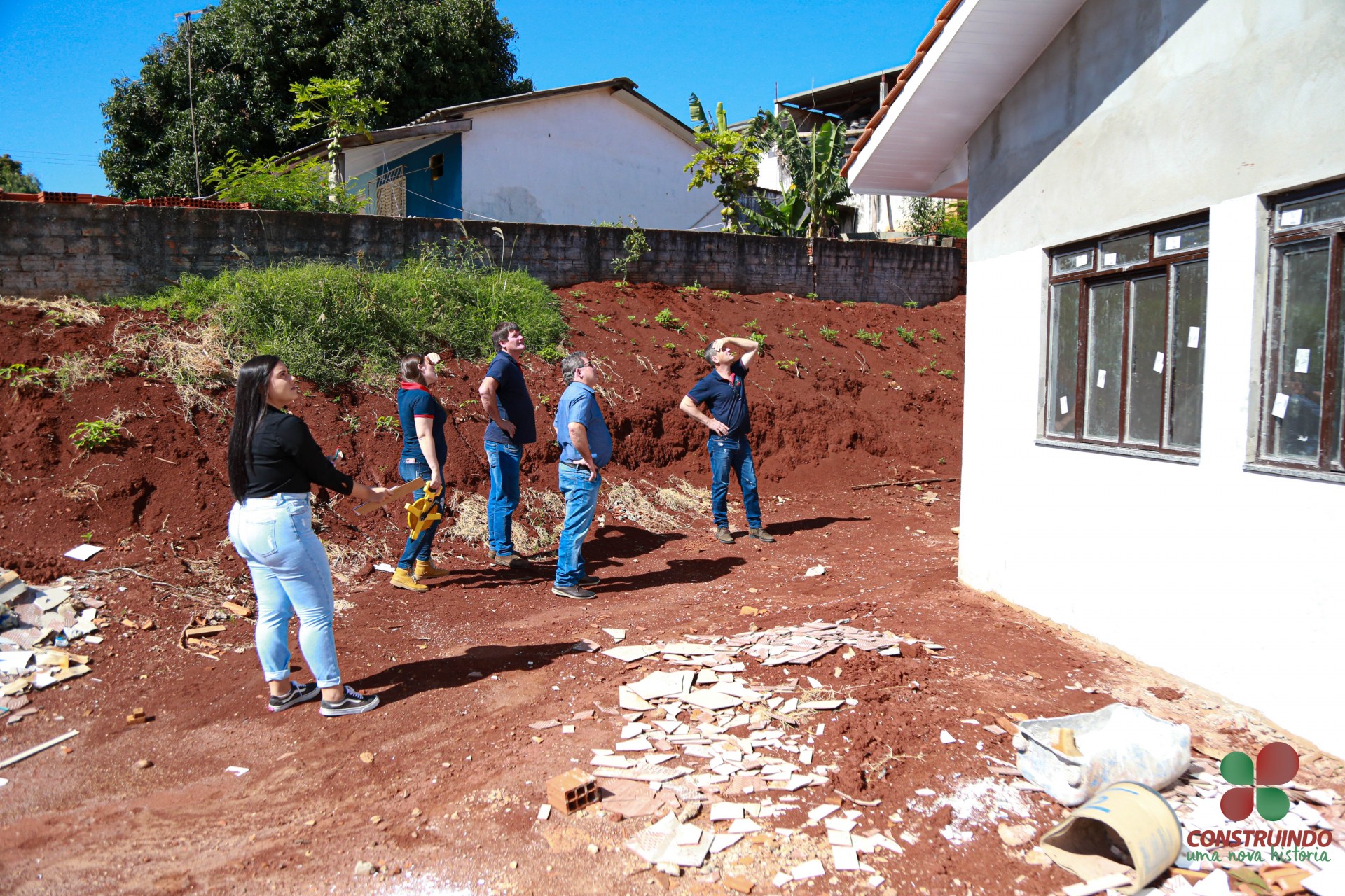 Ampliação da Escola no Portão Ocoí está em fase adiantada