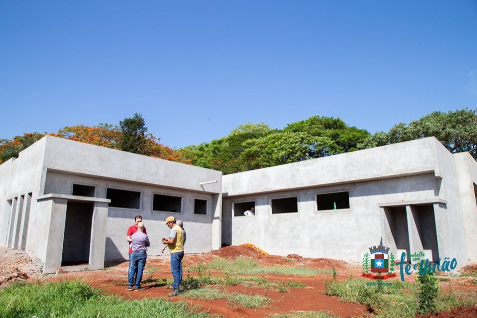 Após nova liberação de recursos Obra da Unidade de Saúde do Centro retoma o andamento