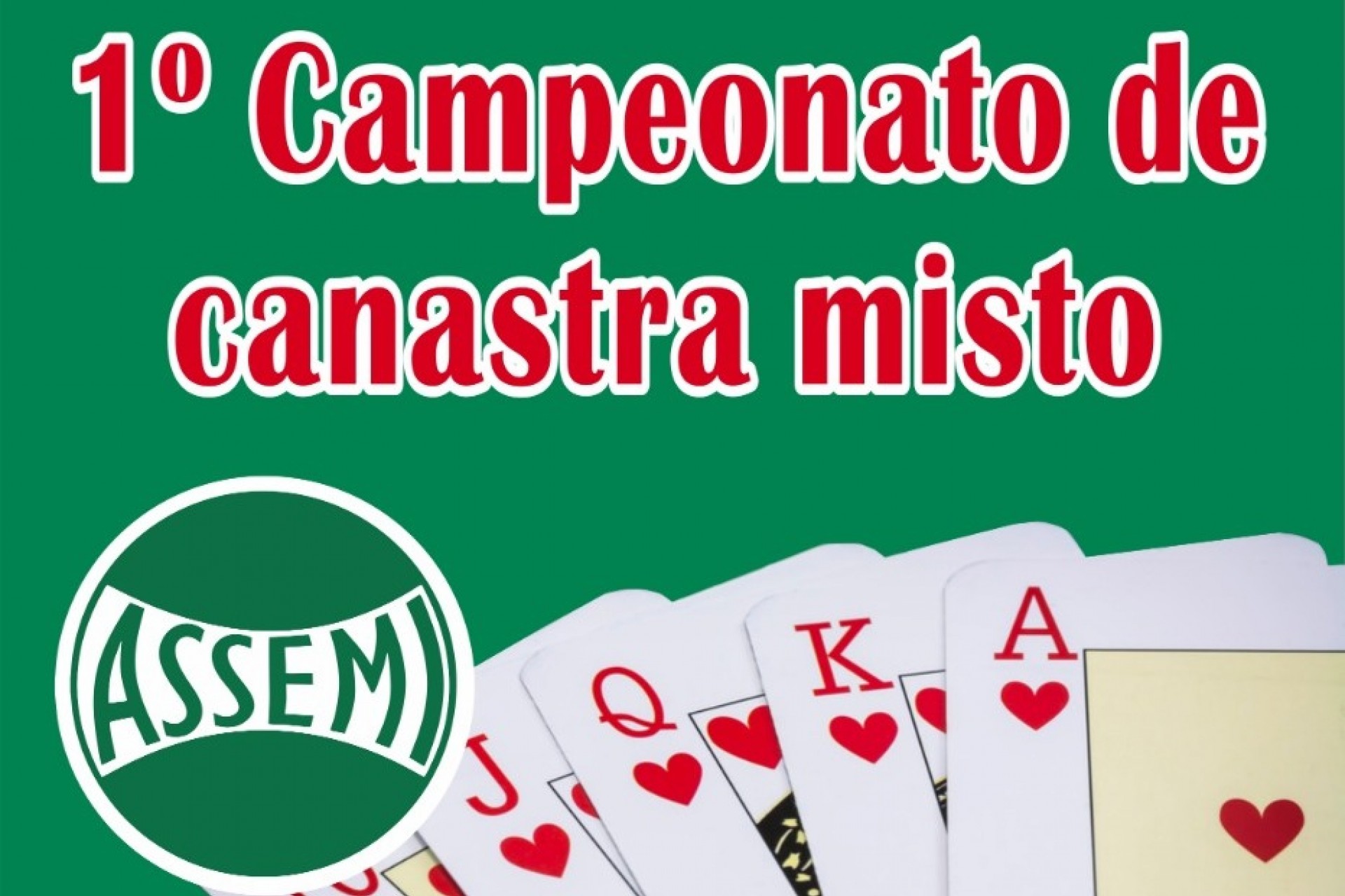 Assemi organiza torneio de Canastra Misto com apoio do Departamento de Esportes