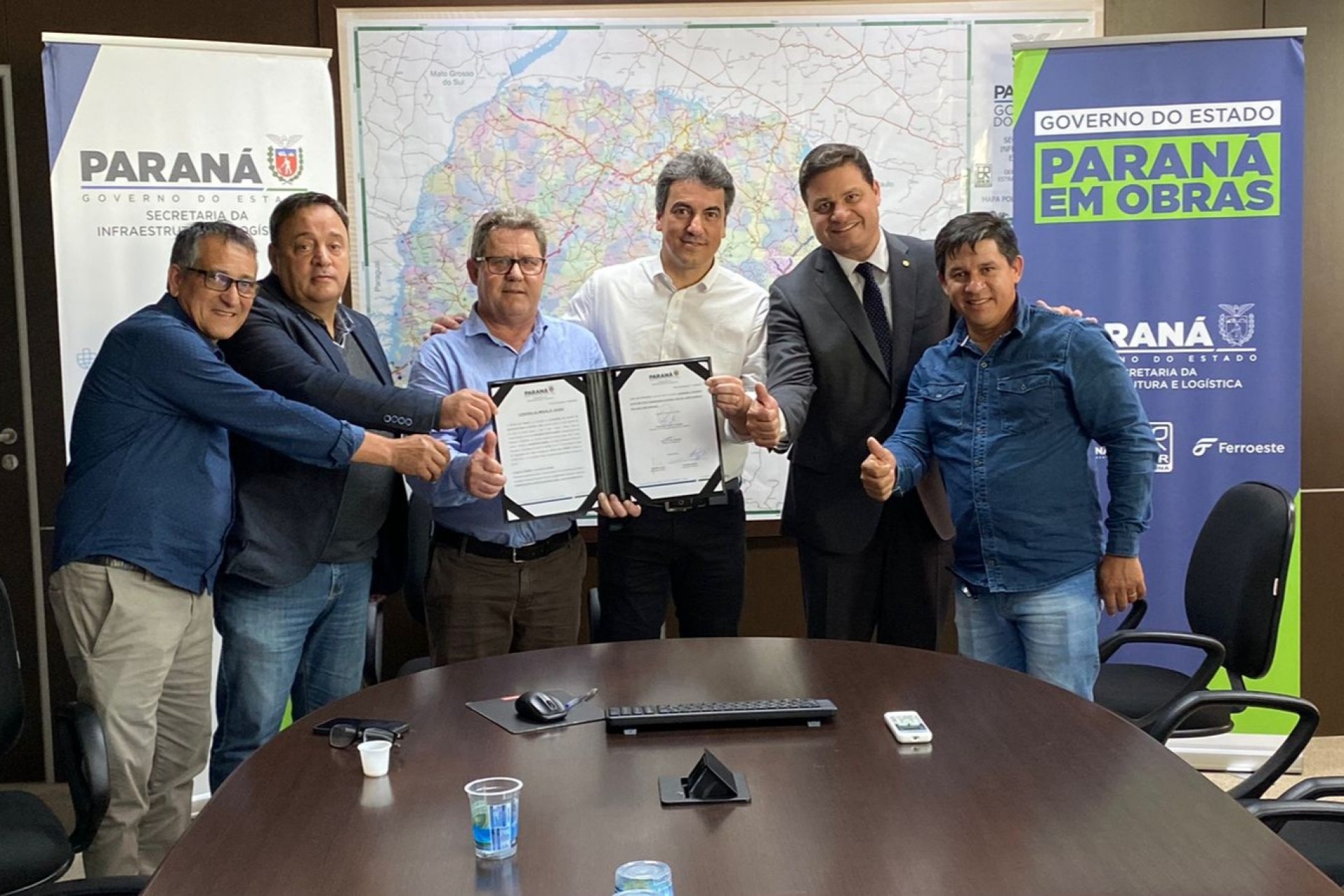 Assinado convênio para Pavimentação Poliédrica em Linha São Sebastião