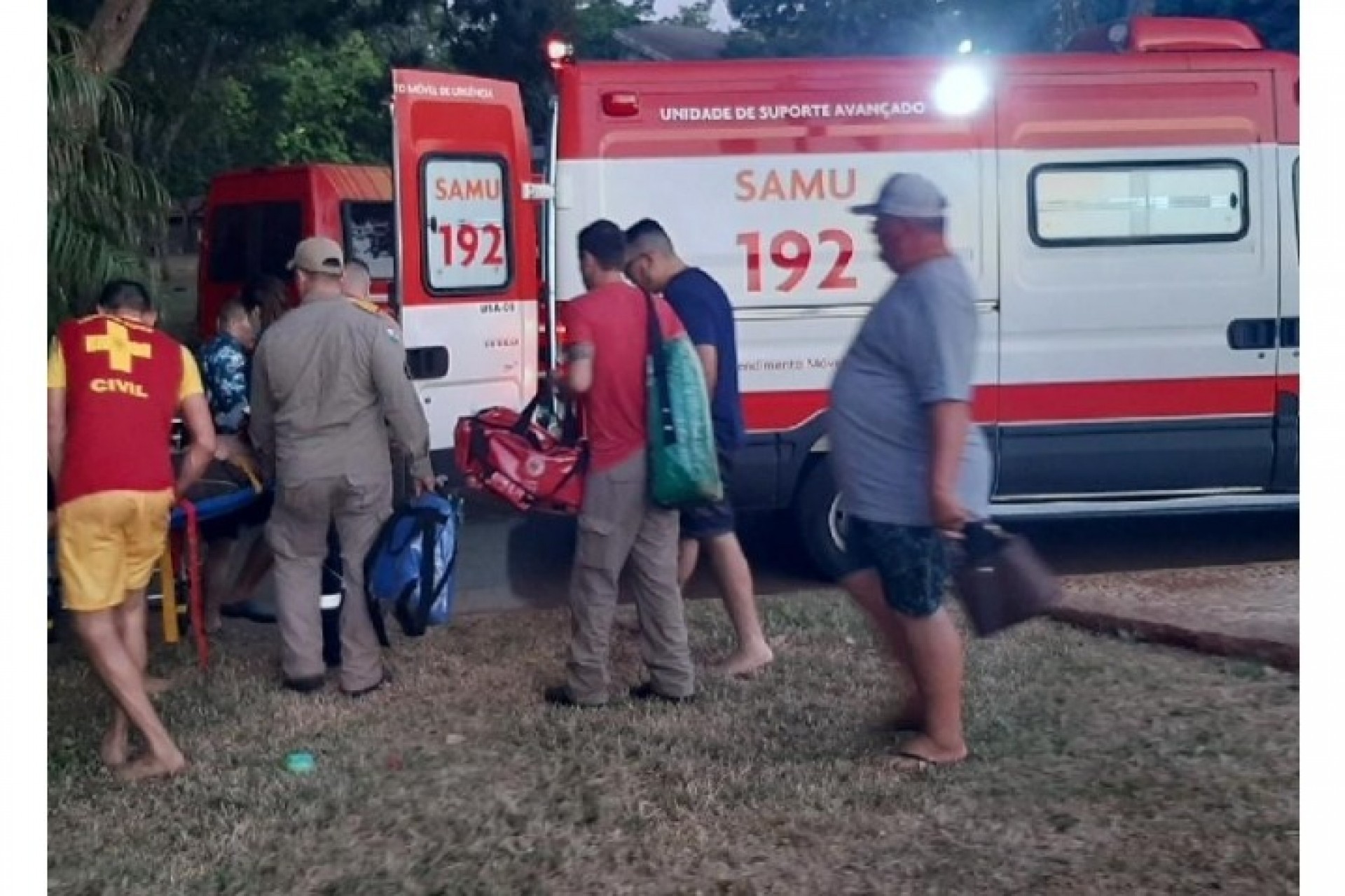 Atualizada: jovem morre ao se afogar no balneário de Santa Helena