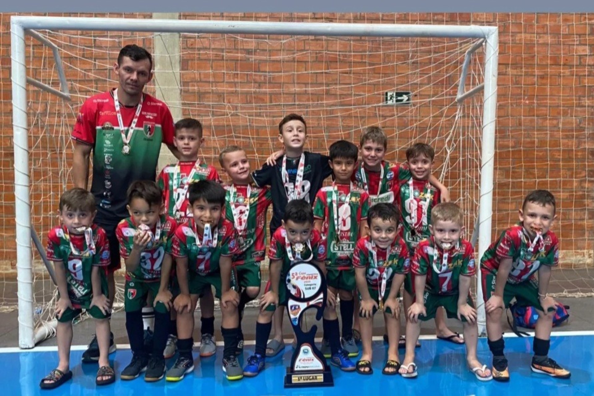 Base do Futsal Sub-07 de Missal conquistou o bicampeonato da Copa Fênix
