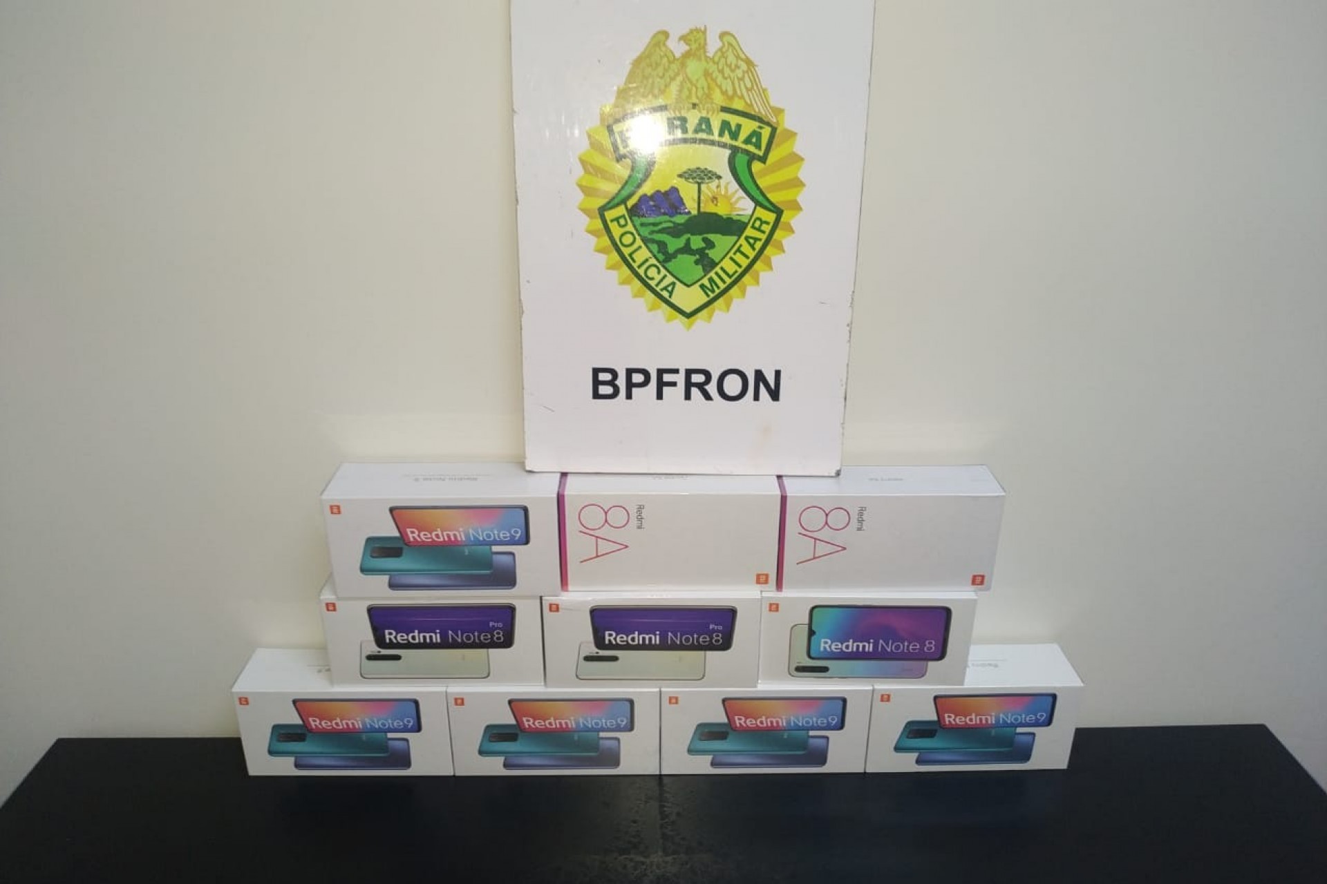 BPFron apreende celulares importados em Santa Helena