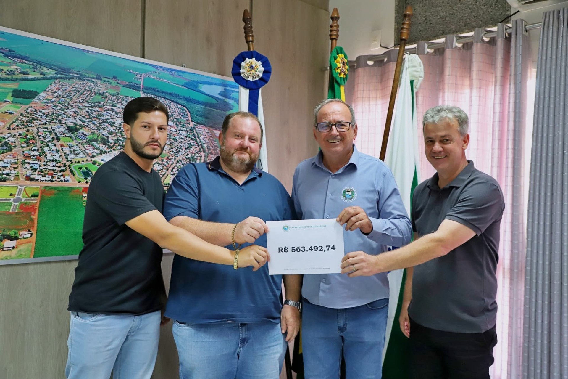 Câmara devolve R$ 563 mil ao Executivo de Itaipulândia