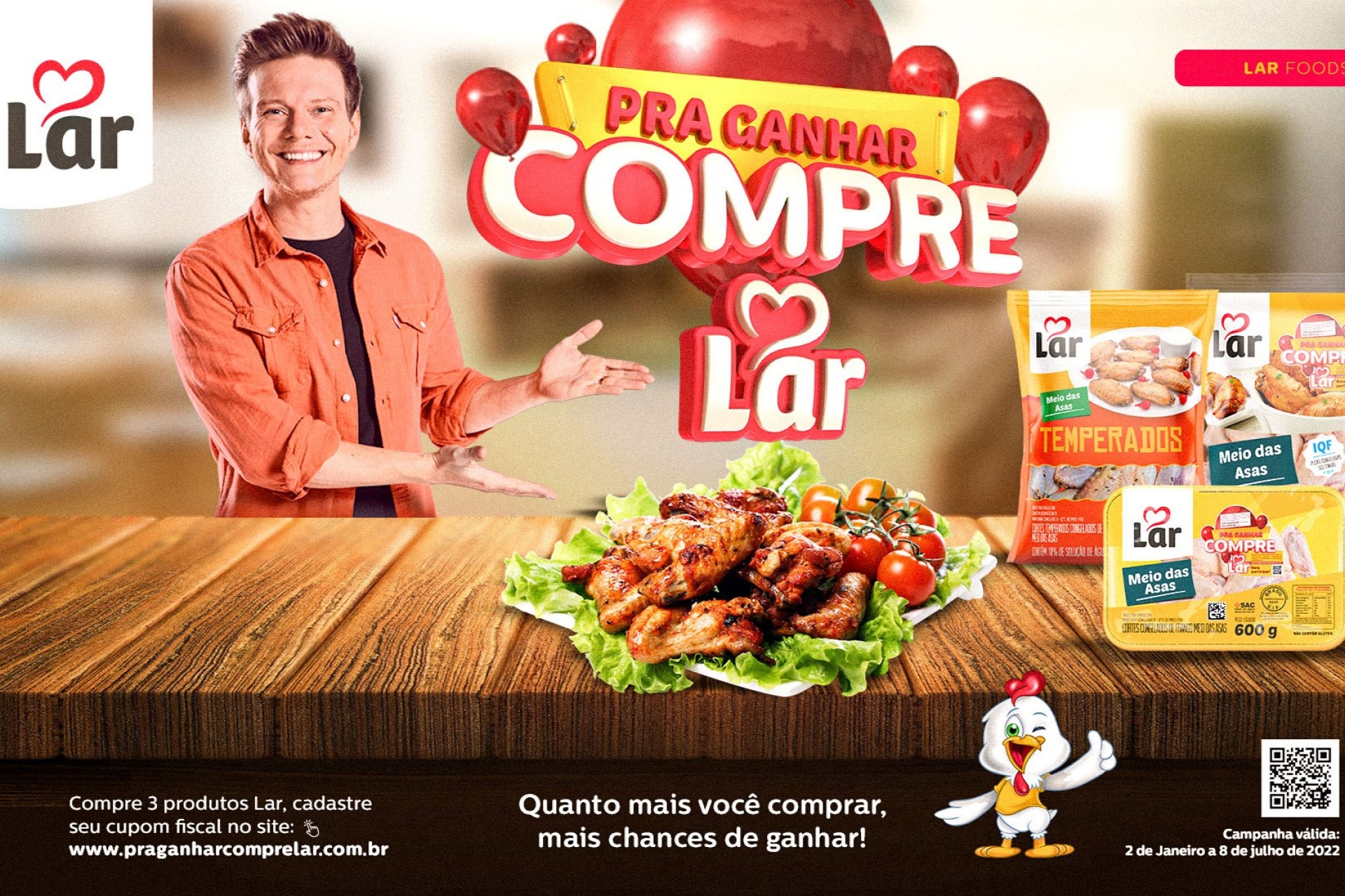 Campanha “Pra Ganhar Compre Lar” avança para a última etapa com o sorteio de 40 poupanças