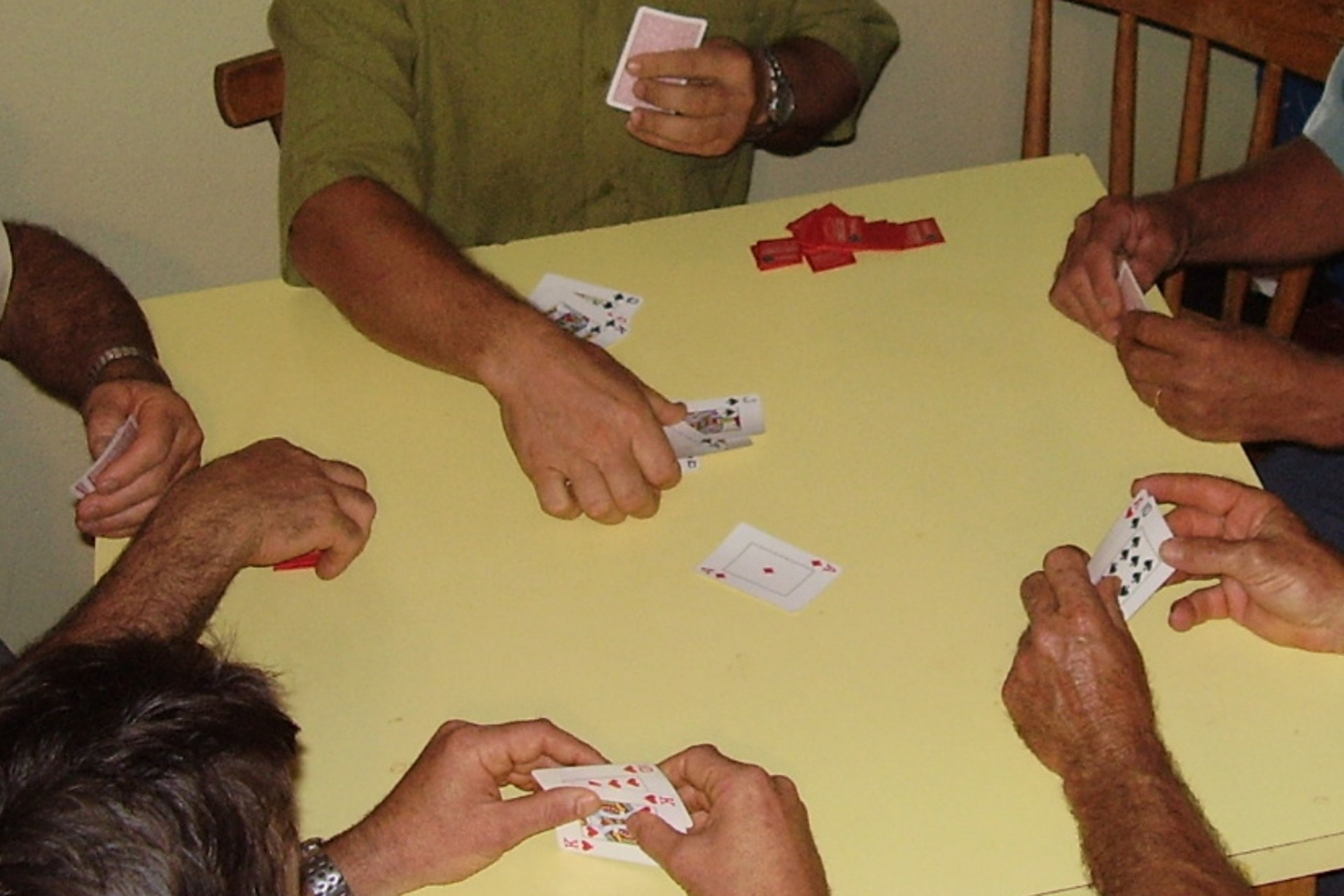 Campeões do Campeonato de Schafkoph e Canastra de São José