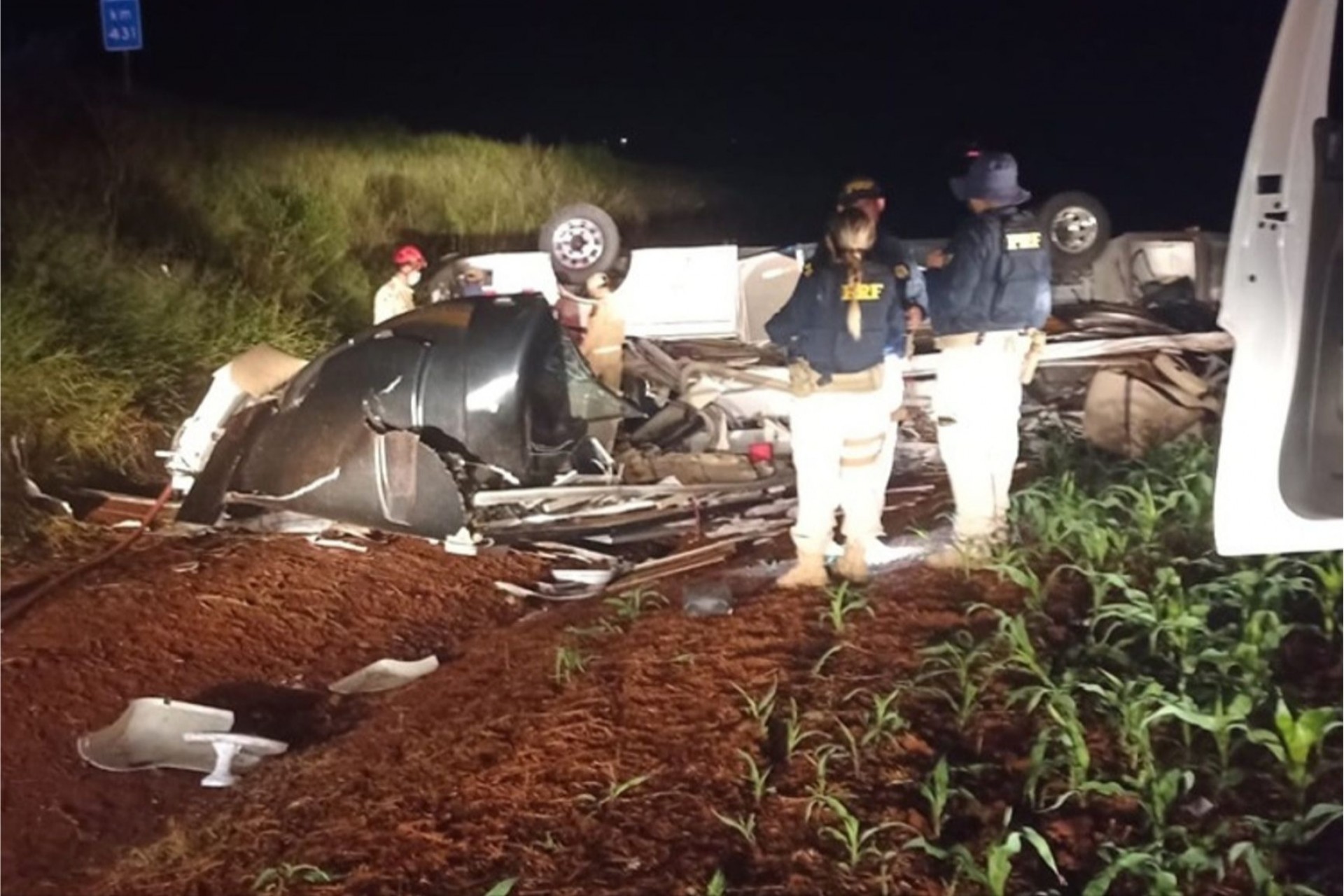 Casal que participava de encontro de motorhomes em Santa Helena se envolve em grave acidente