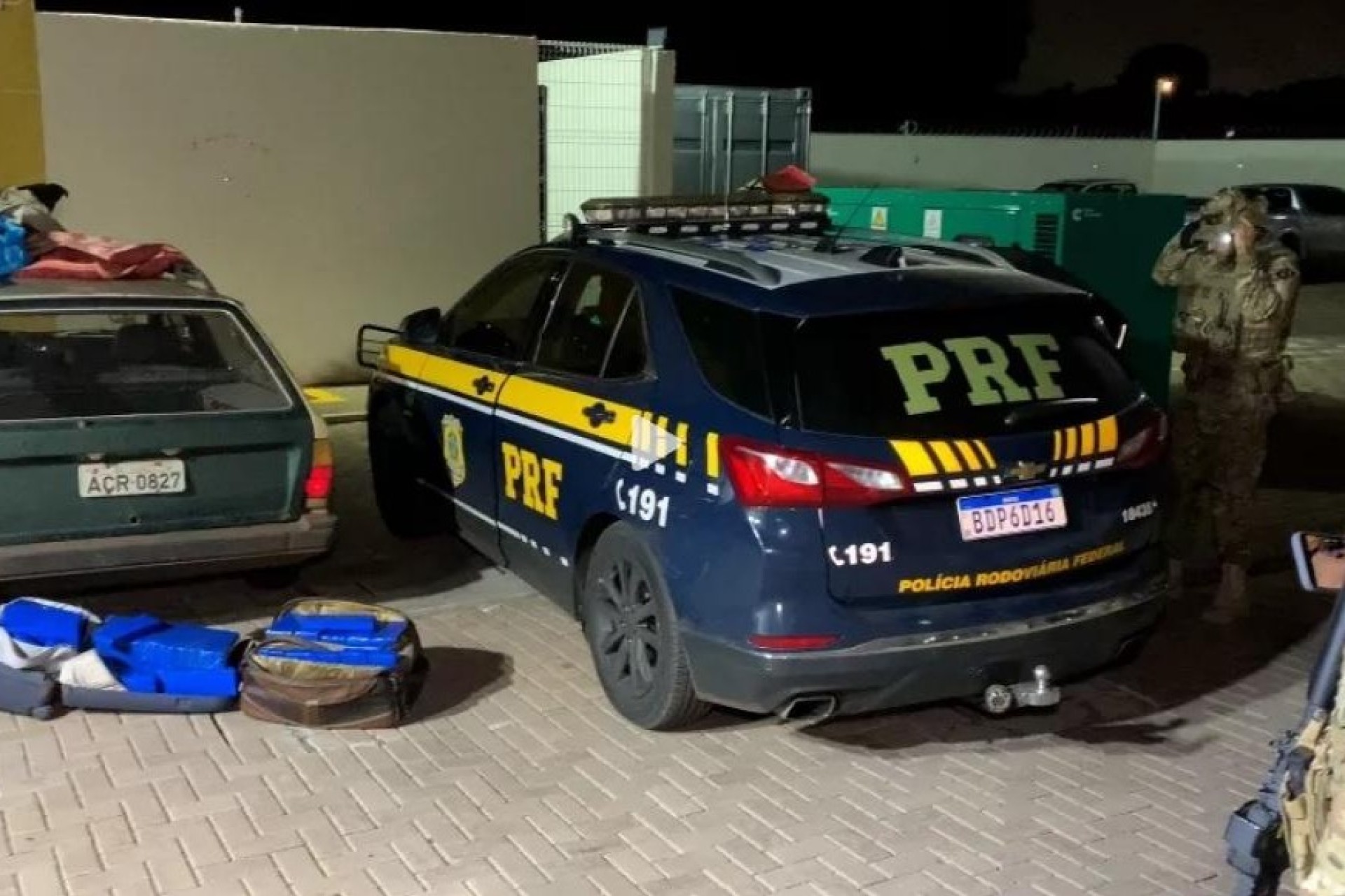 Casal residente em Missal é preso com quase 70kg de droga pela PRF na BR 277