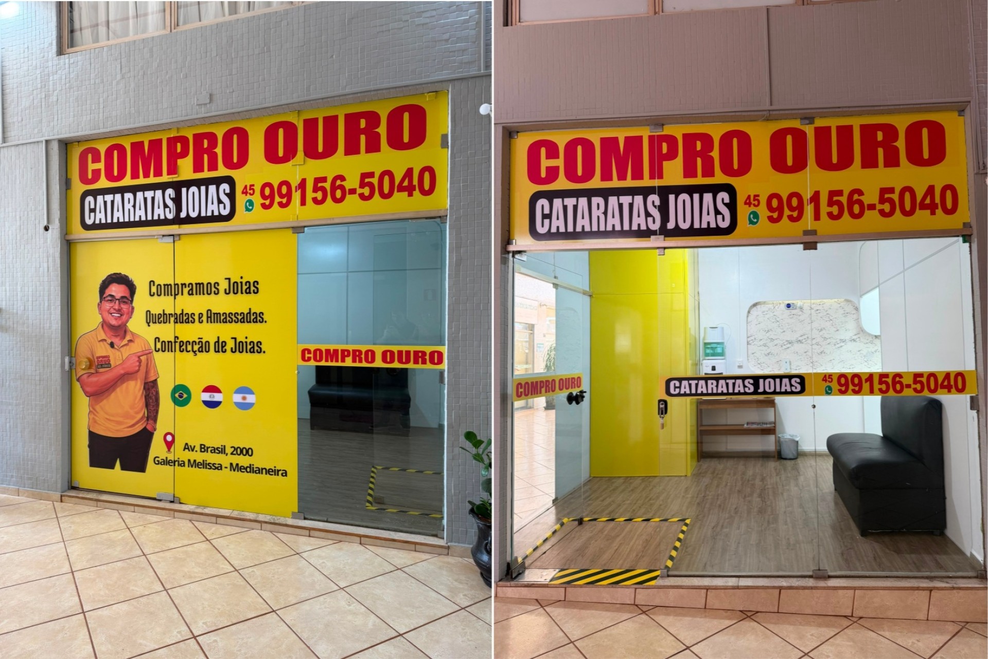 Cataratas Joias inaugura loja em Medianeira e amplia serviços de compra de ouro e confecção de joias