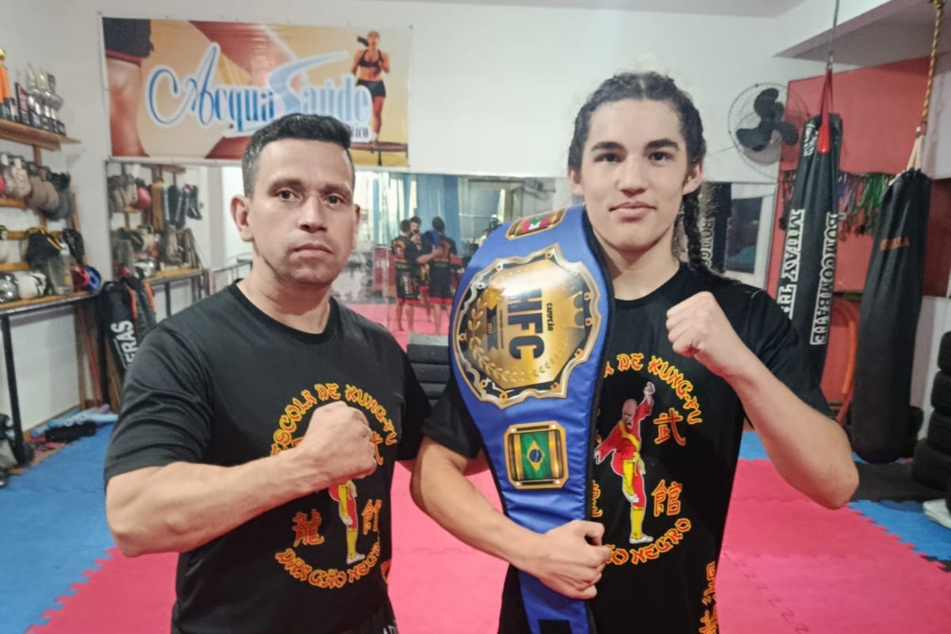 Cauã Fernando Nogueira Knorst se sagrou Campeão Brasileiro e trouxr o cinturão para Missal