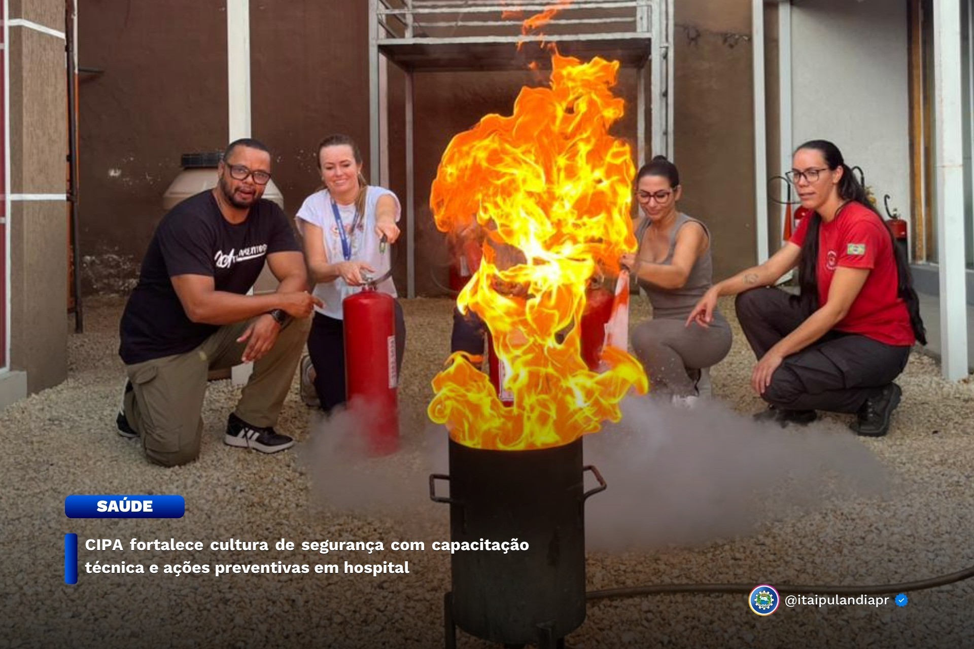 CIPA fortalece cultura de segurança com capacitação técnica e ações preventivas em hospital