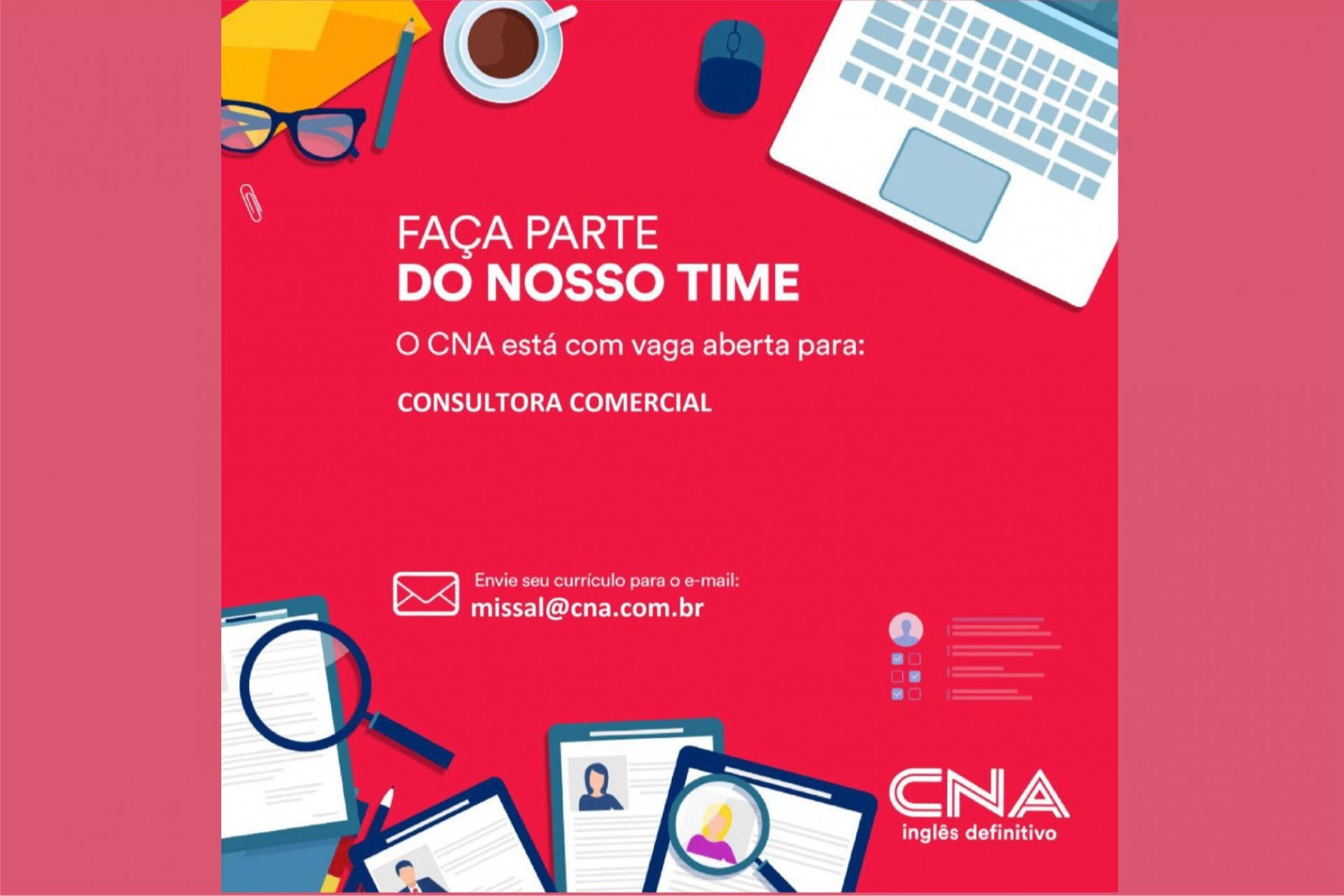 CNA Missal esta contratando Consultora Comercial