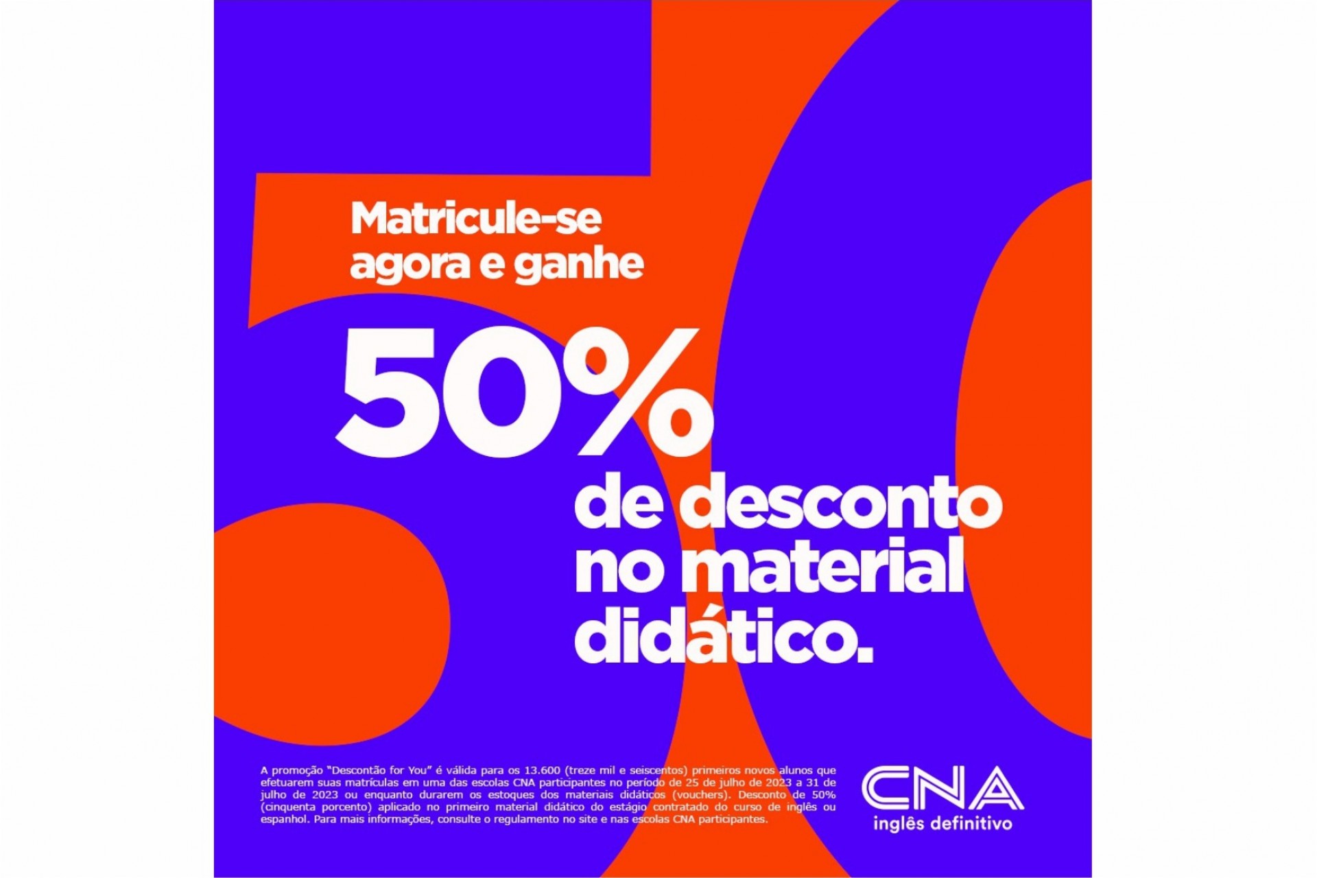 CNA Missal: promoção RELÂMPAGO de 50% de desconto no material didático