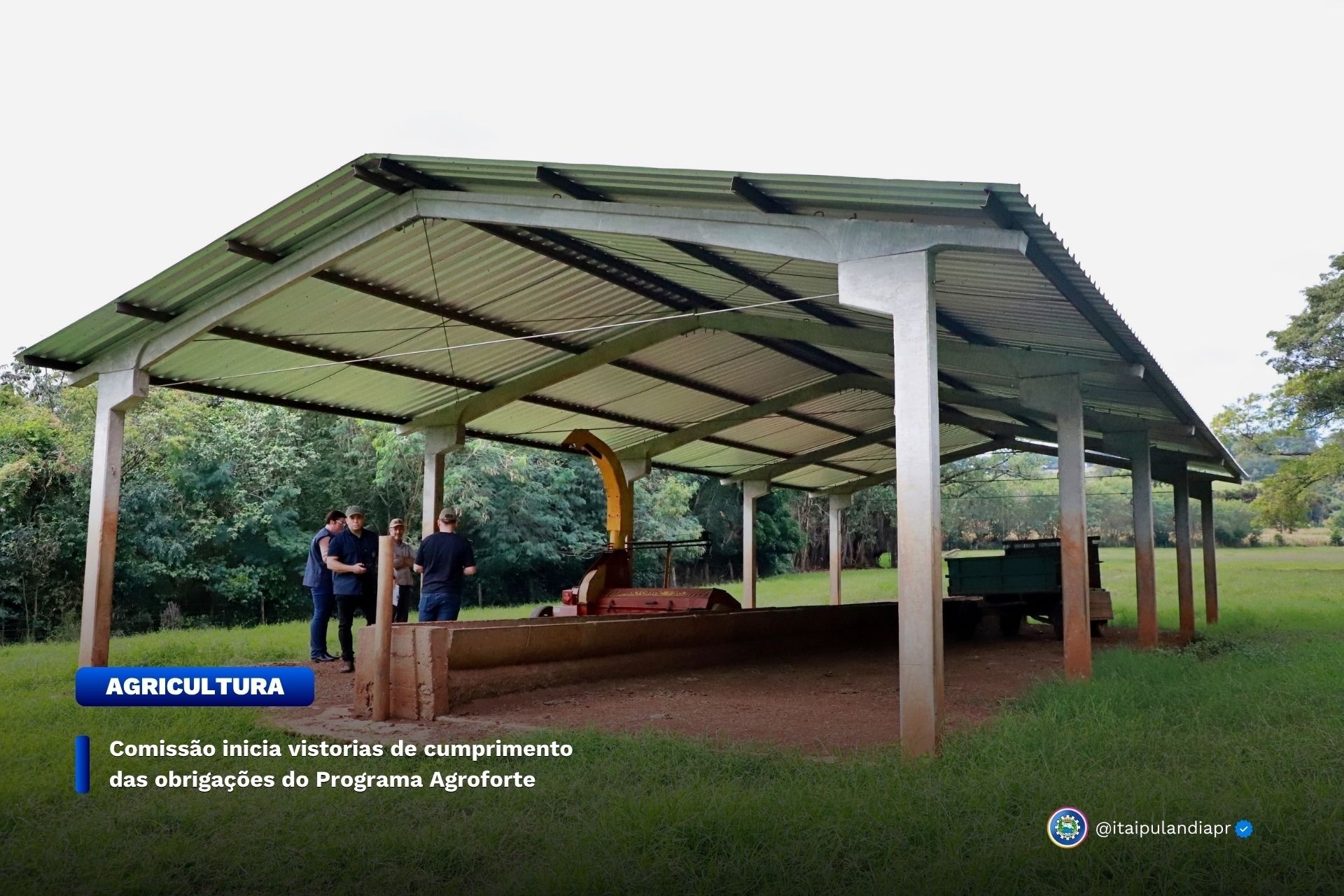 Comissão inicia vistorias de cumprimento das obrigações do Programa Agroforte