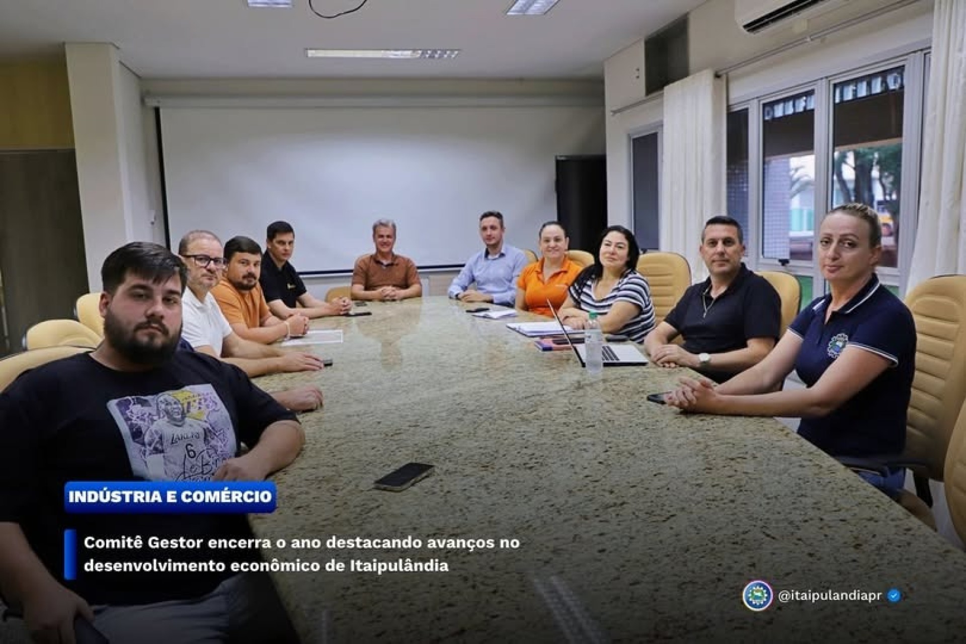 Comitê Gestor encerra o ano destacando avanços no desenvolvimento econômico de Itaipulândia.