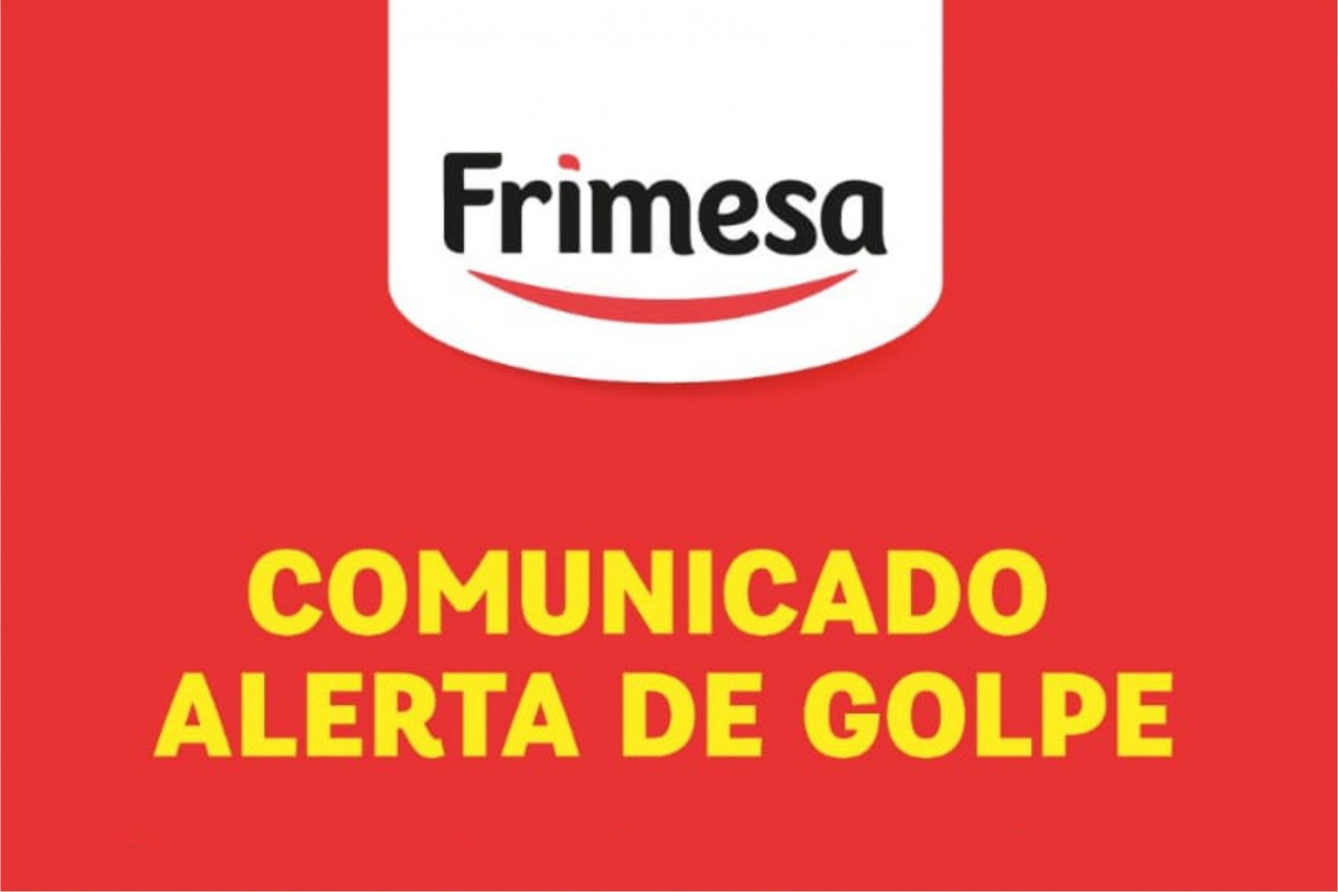 Comunicado alerta de golpe