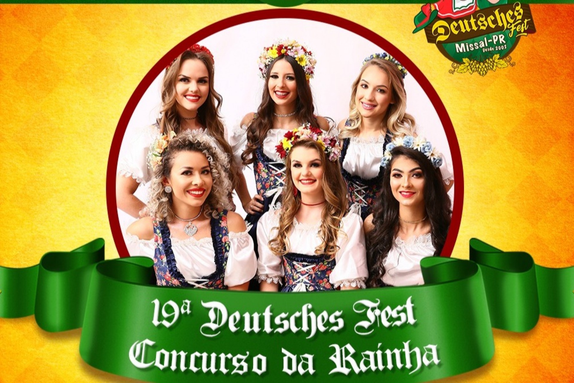 Concurso da Rainha da 19ª Deutsches Fest de Missal terá 06 candidatas