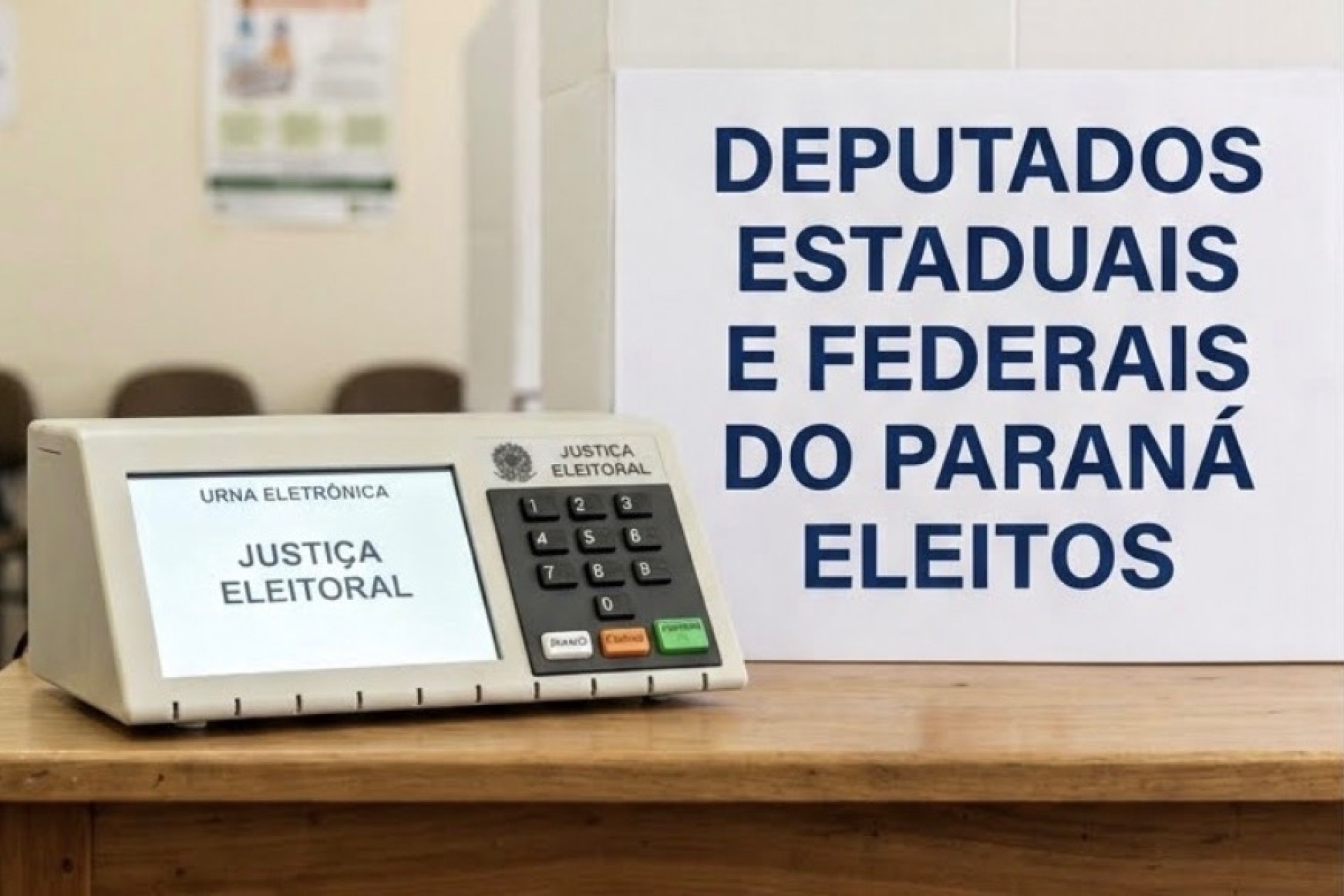 Confira os Deputados Estaduais e Federais eleitos no Paraná