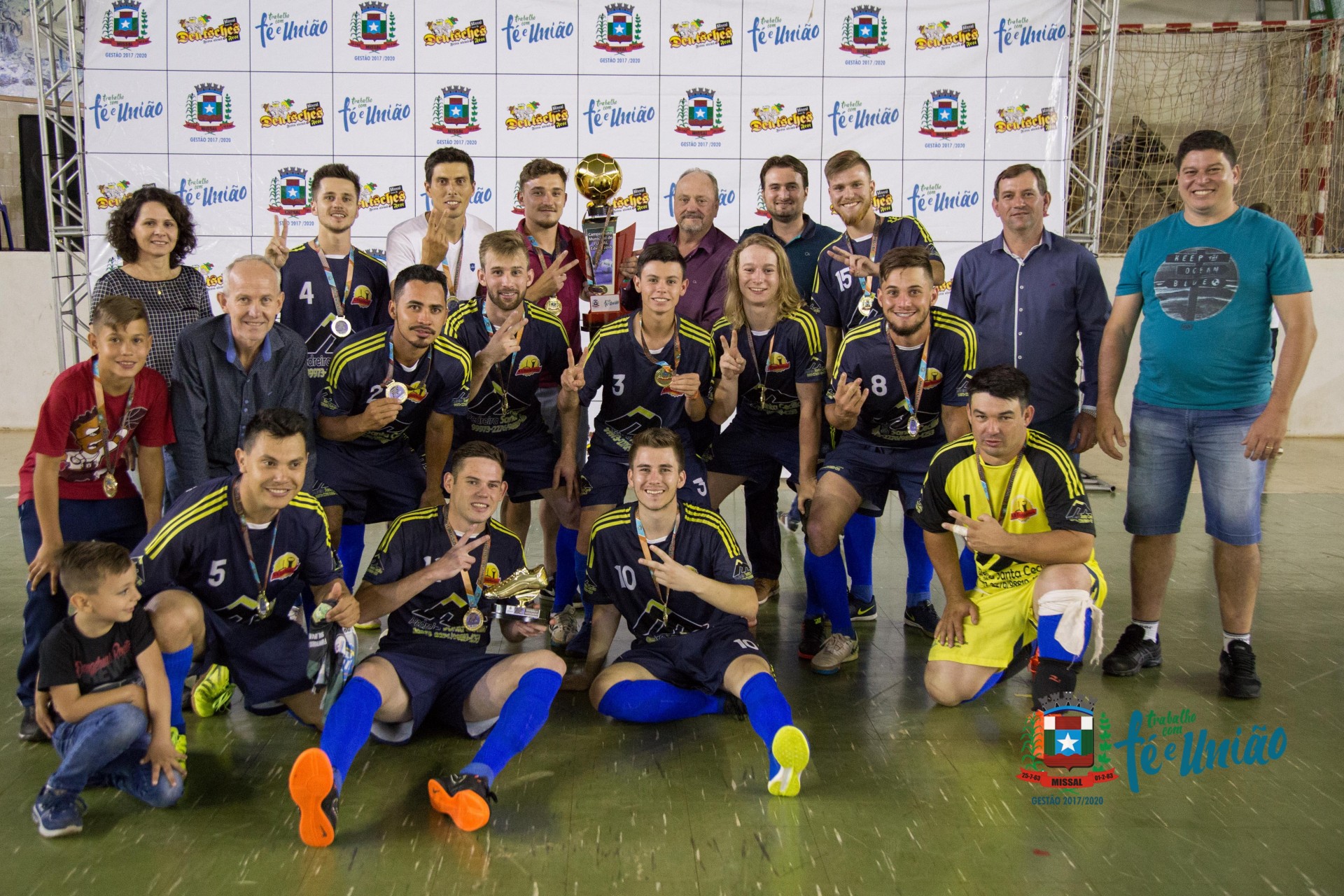 Conhecidos os Campeões do Municipal de Futsal