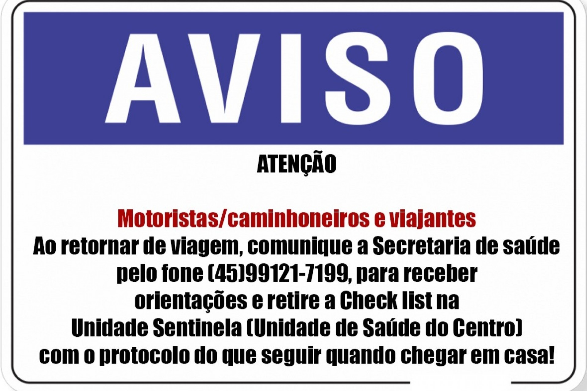 Covid-19: orientações para motoristas