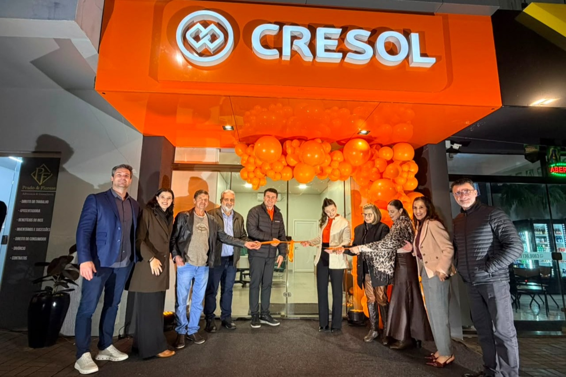 Cresol inaugura sala de negócios em Céu Azul e fortalece presença no Oeste do Paraná