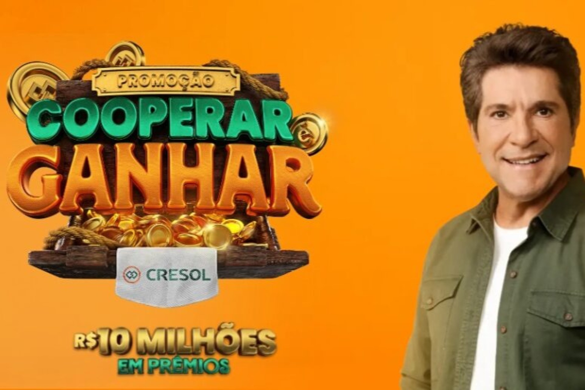Cresol lança maior campanha de cooperativismo do Brasil, com R$ 10 Milhões em prêmios