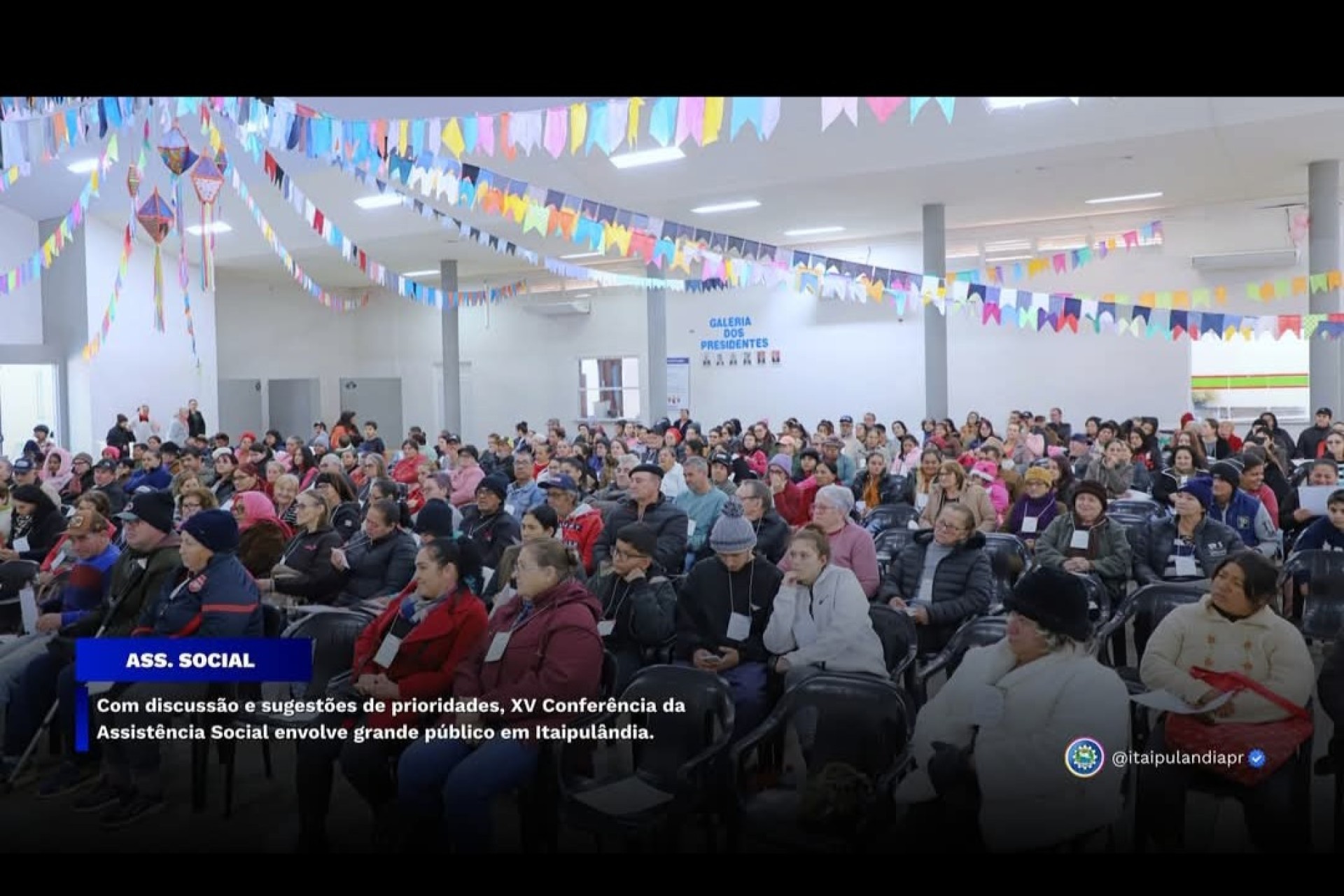 XV Conferência da Assistência Social envolve grande público em Itaipulândia