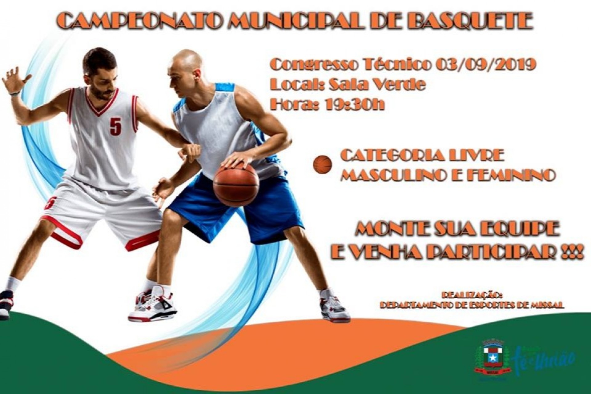 Departamento de Esportes de Missal prepara campeonato municipal de Basquetebol