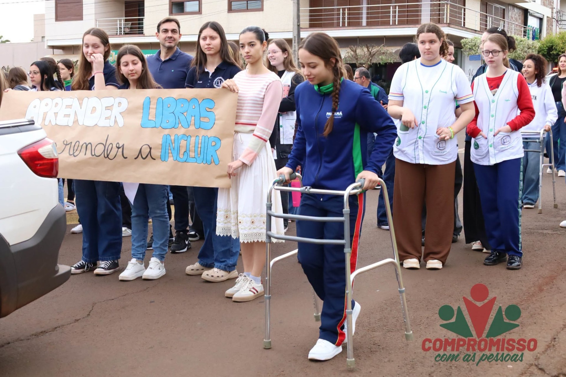 Desafio da Empatia reúne um grande público na 1ª Caminhada pela Inclusão em Missal