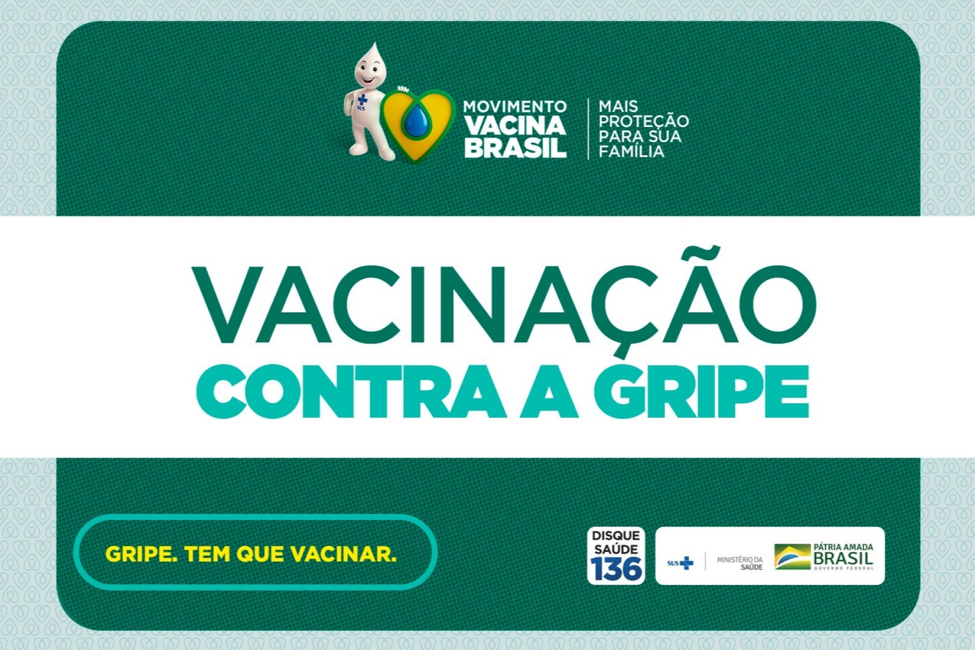 Dia 16 de abril inicia a segunda fase de vacinação contra a gripe em Missal