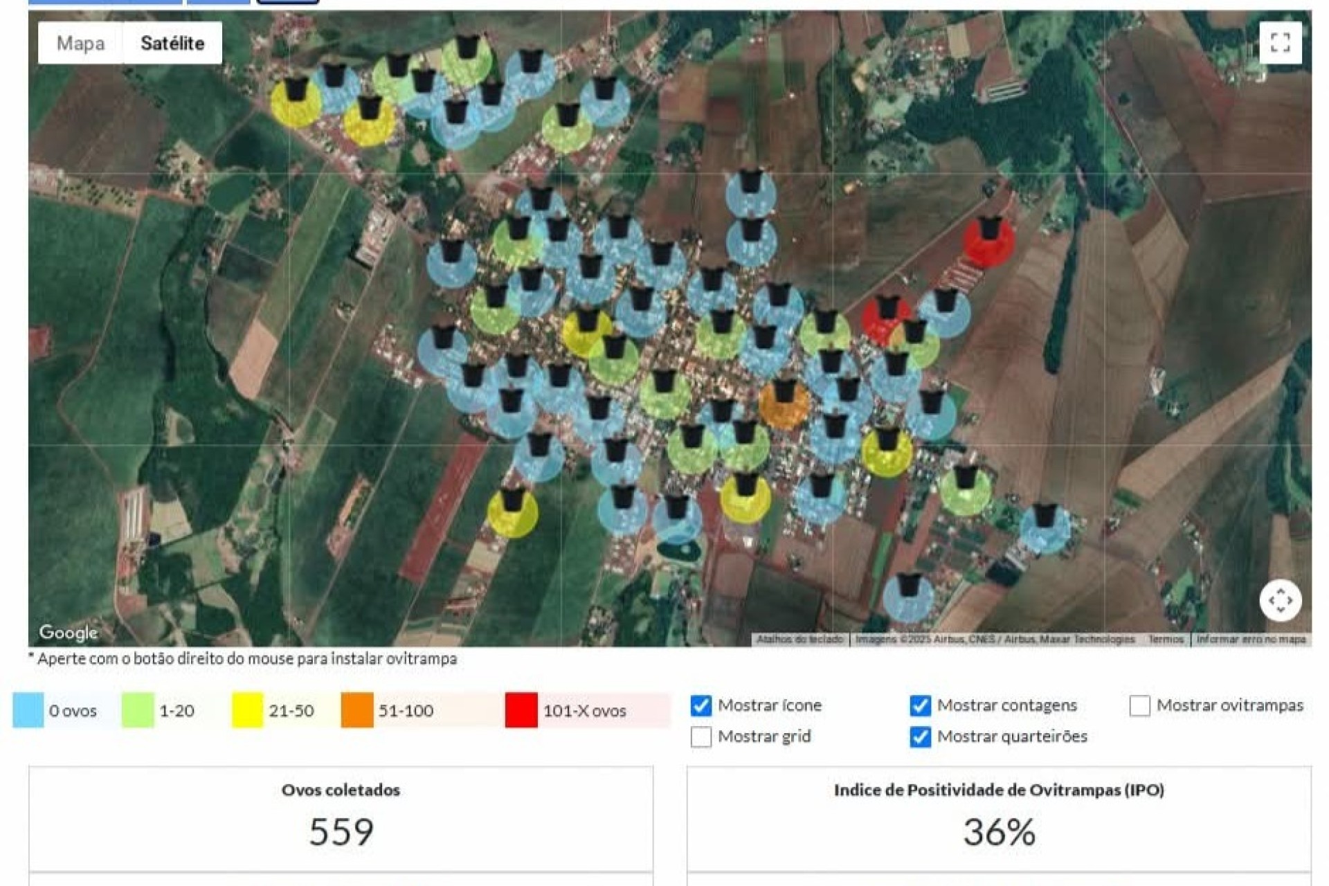 Divulgado 3º levantamento entomológico com Ovitrampas em Missal