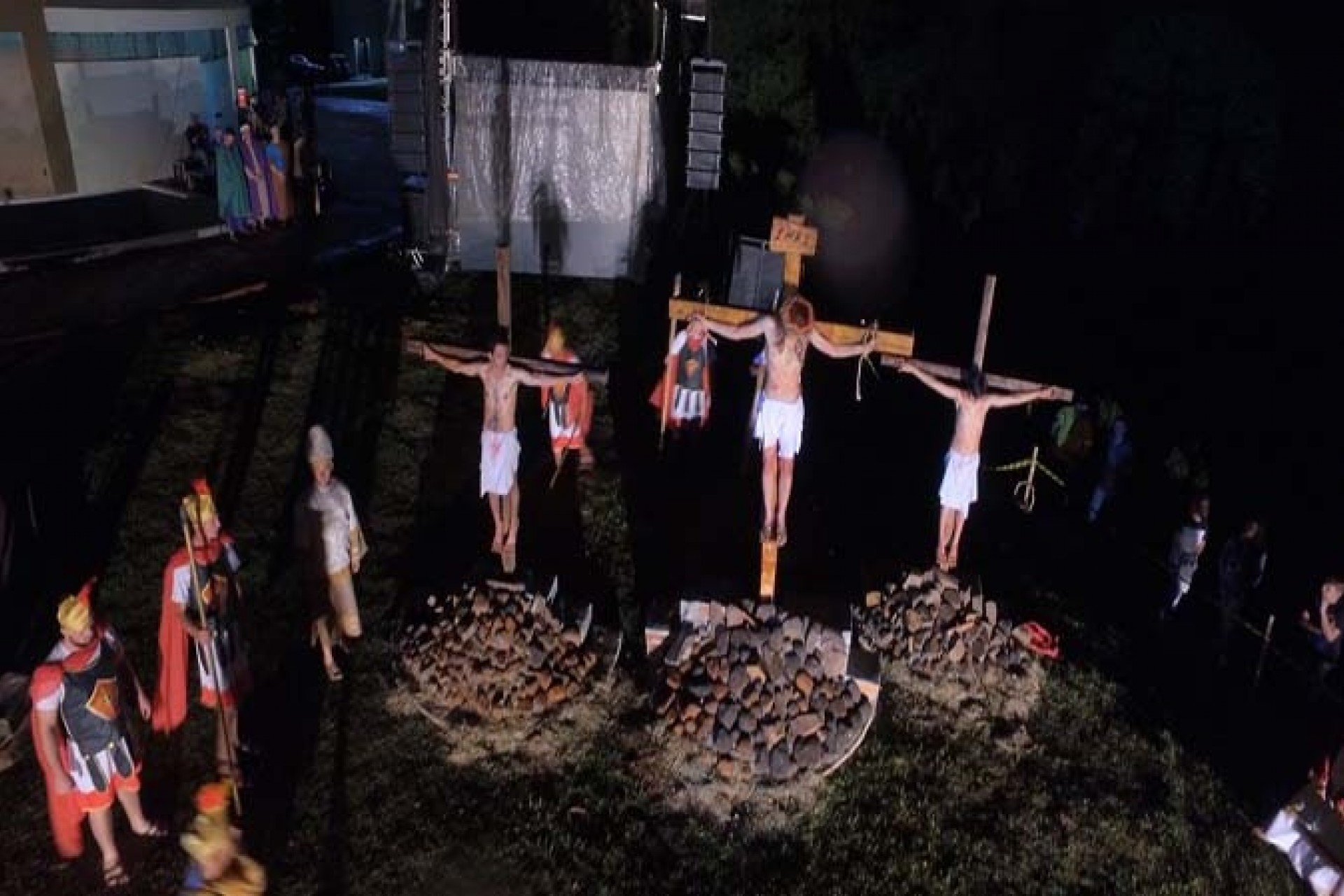 Encenação da Paixão de Cristo acontece hoje em Santa Helena