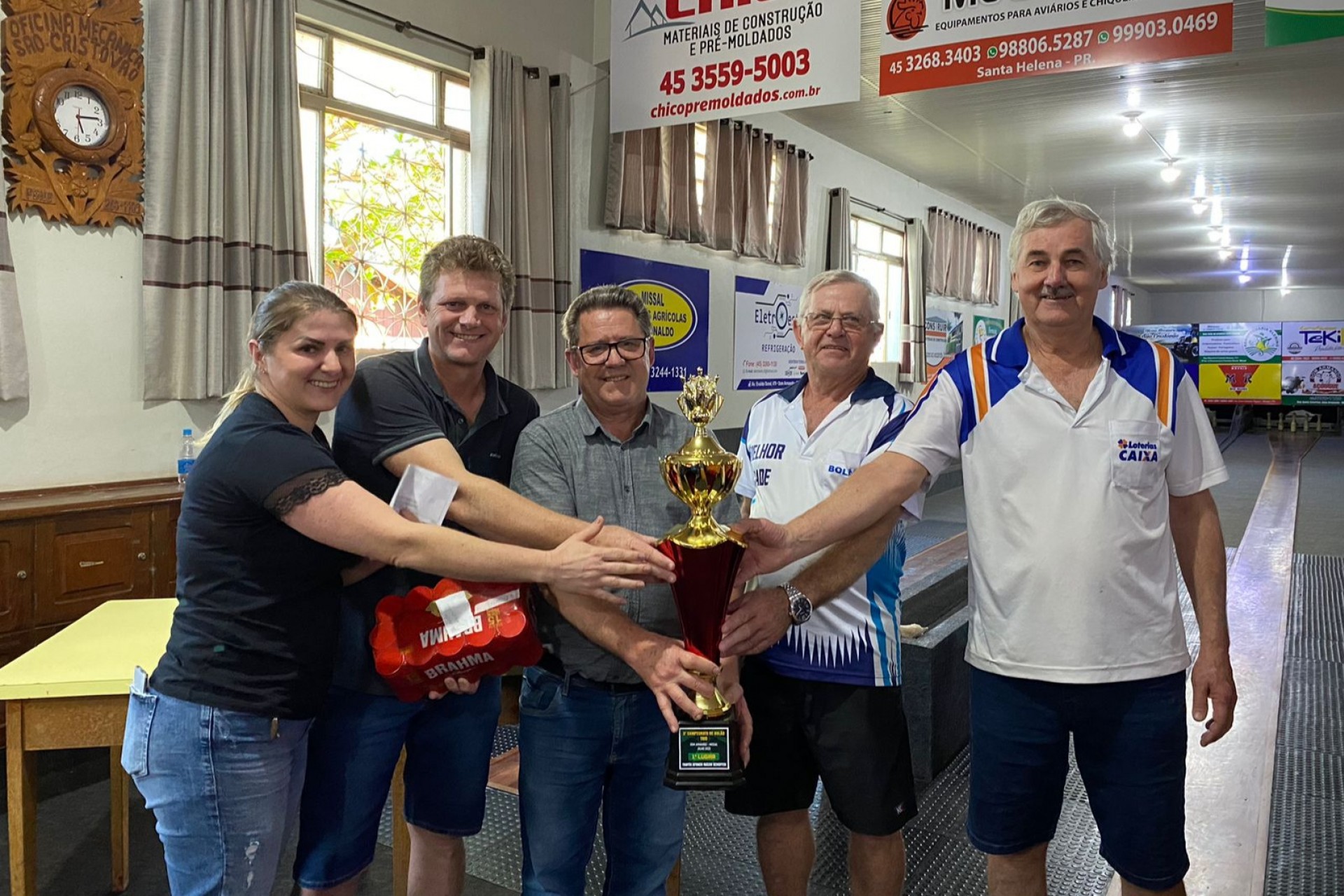 Encerrado 3º Campeonato de Bolão de Trios em Dom Armando