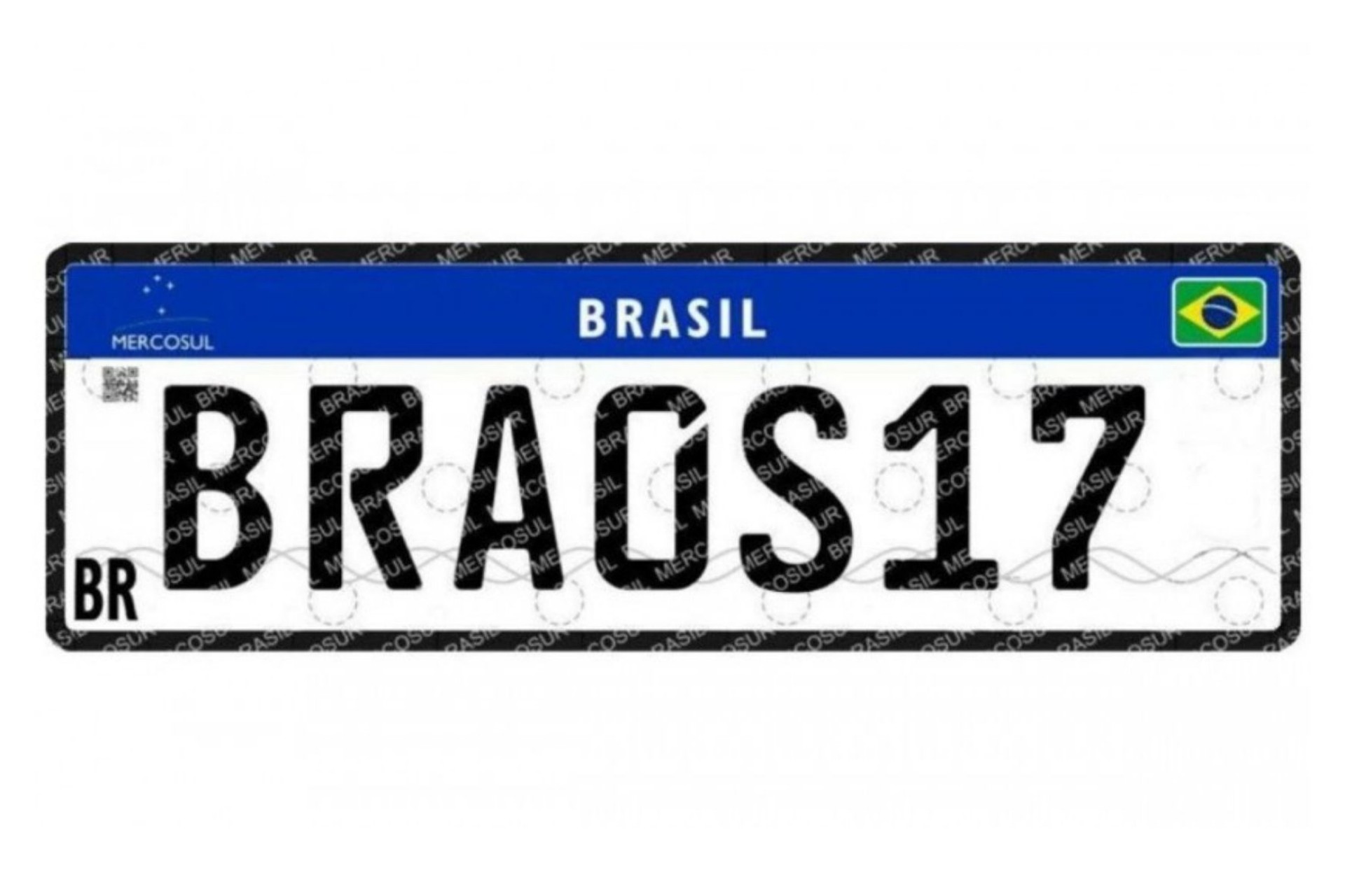 Entram em vigor no Paraná as placas do modelo Mercosul