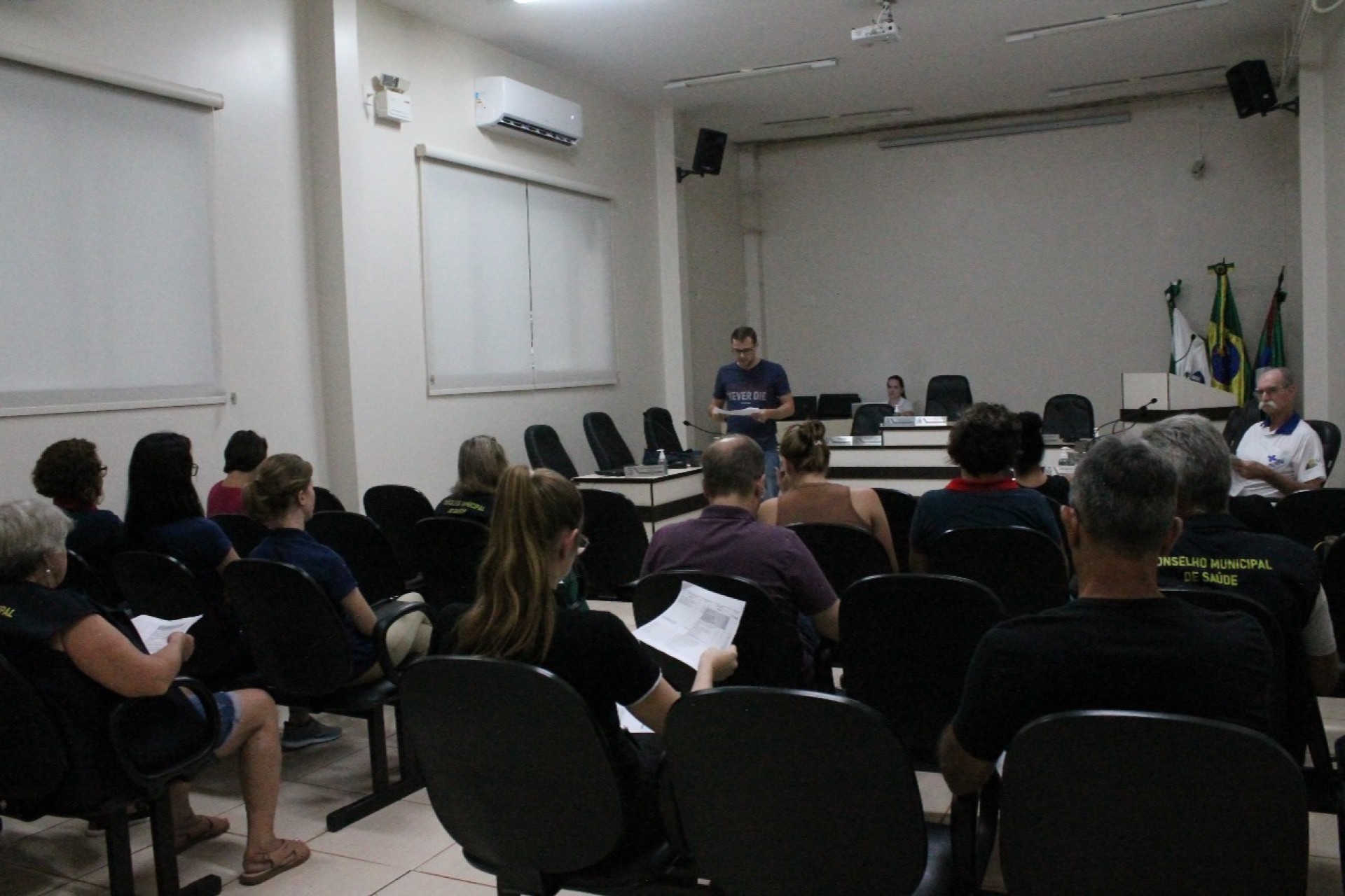 Equipe da Secretaria de Saúde de Missal é apresentada ao Conselho Municipal de Saúde
