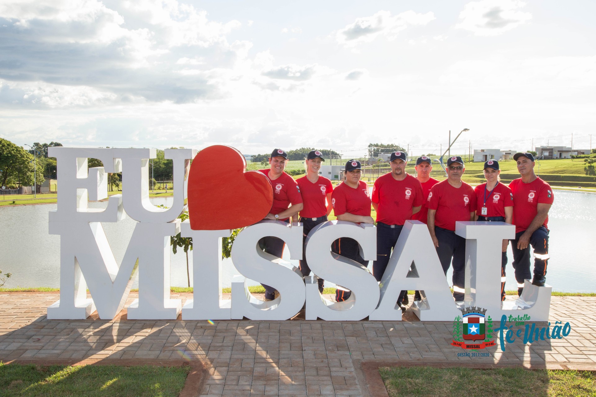 Equipe do Samu de Missal recebe treinamento no Lago Municipal