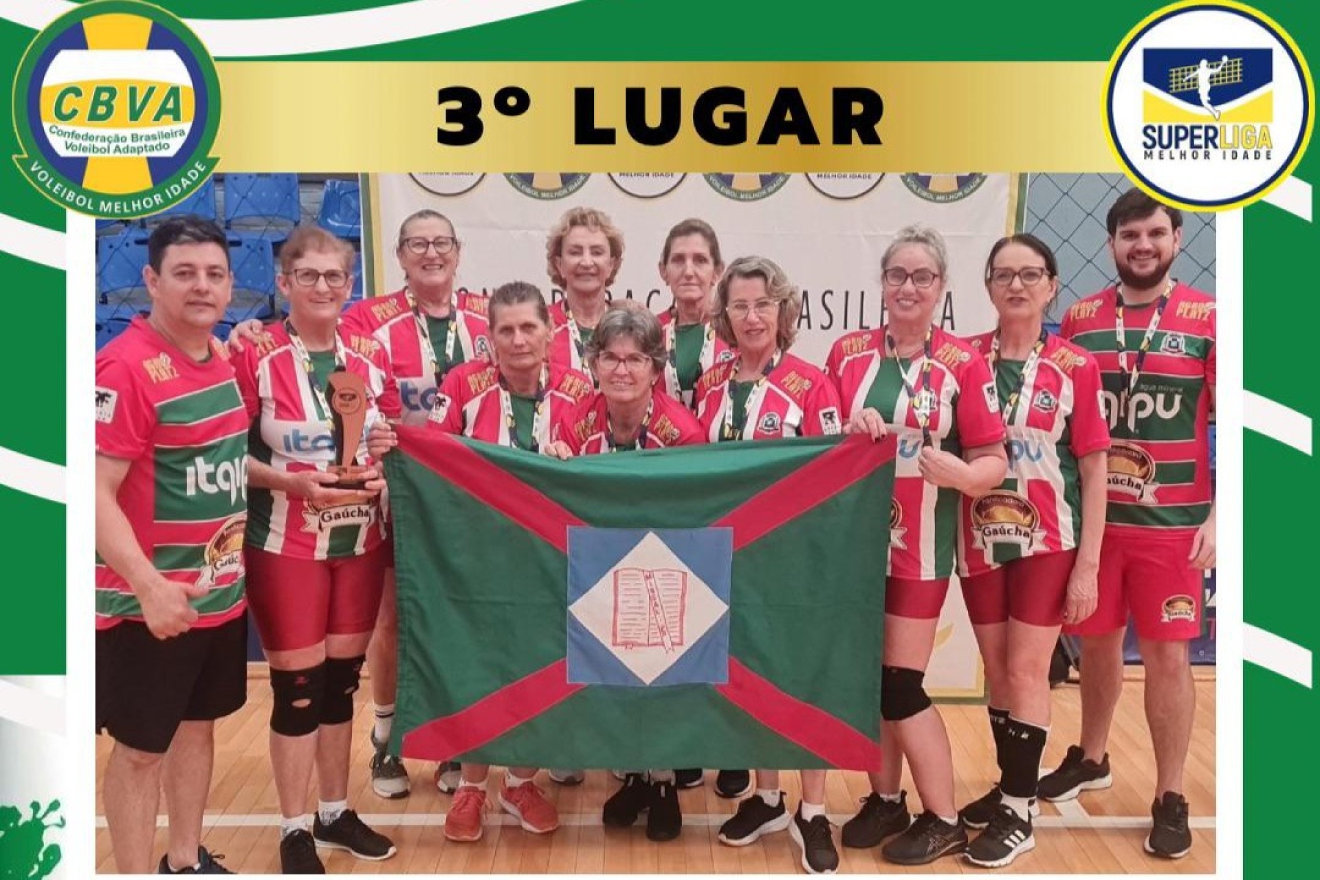 Equipes de Voleibol Adaptado de Missal se classificam para Brasileiro Em Sorriso-MT