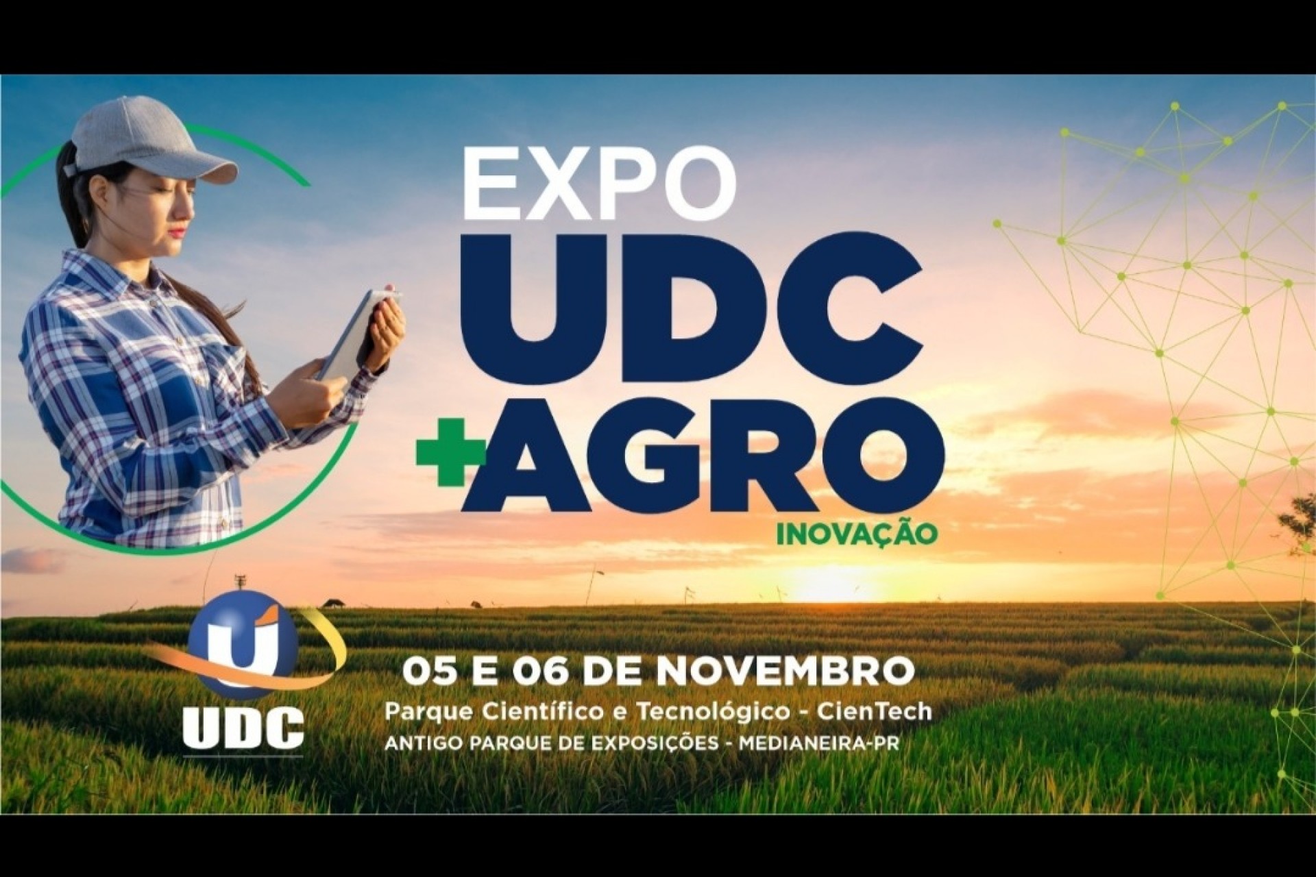 EXPO UDC + AGRO será neste final de semana no CienTech com entrada gratuita
