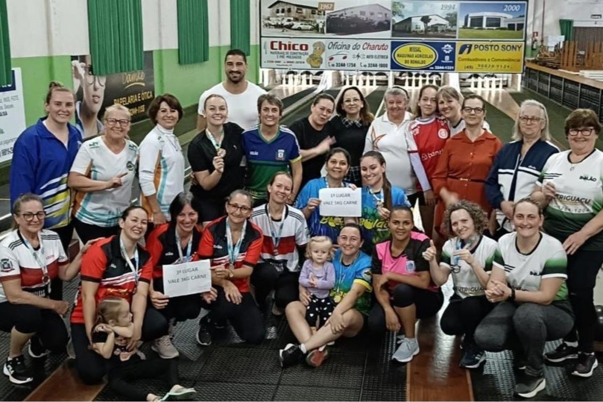 Final do Municipal de Bolão feminino em trio movimenta Clube 19 de Março